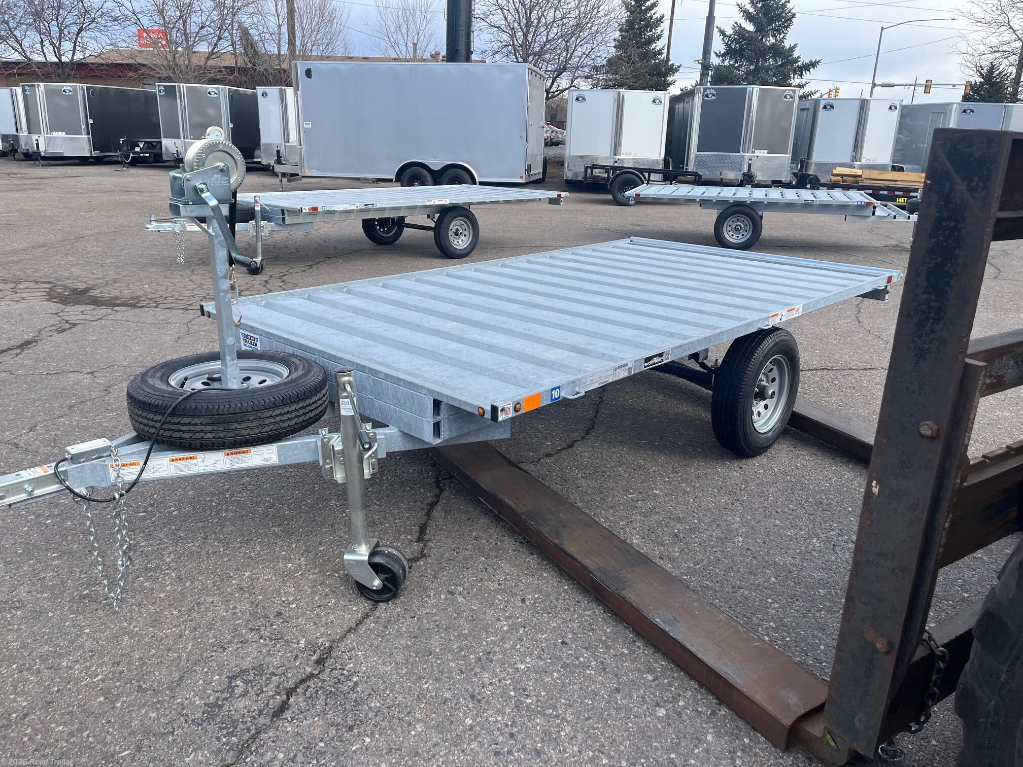 2026 SportTrail 6X10 GALVANIZED RAFT TRAILER