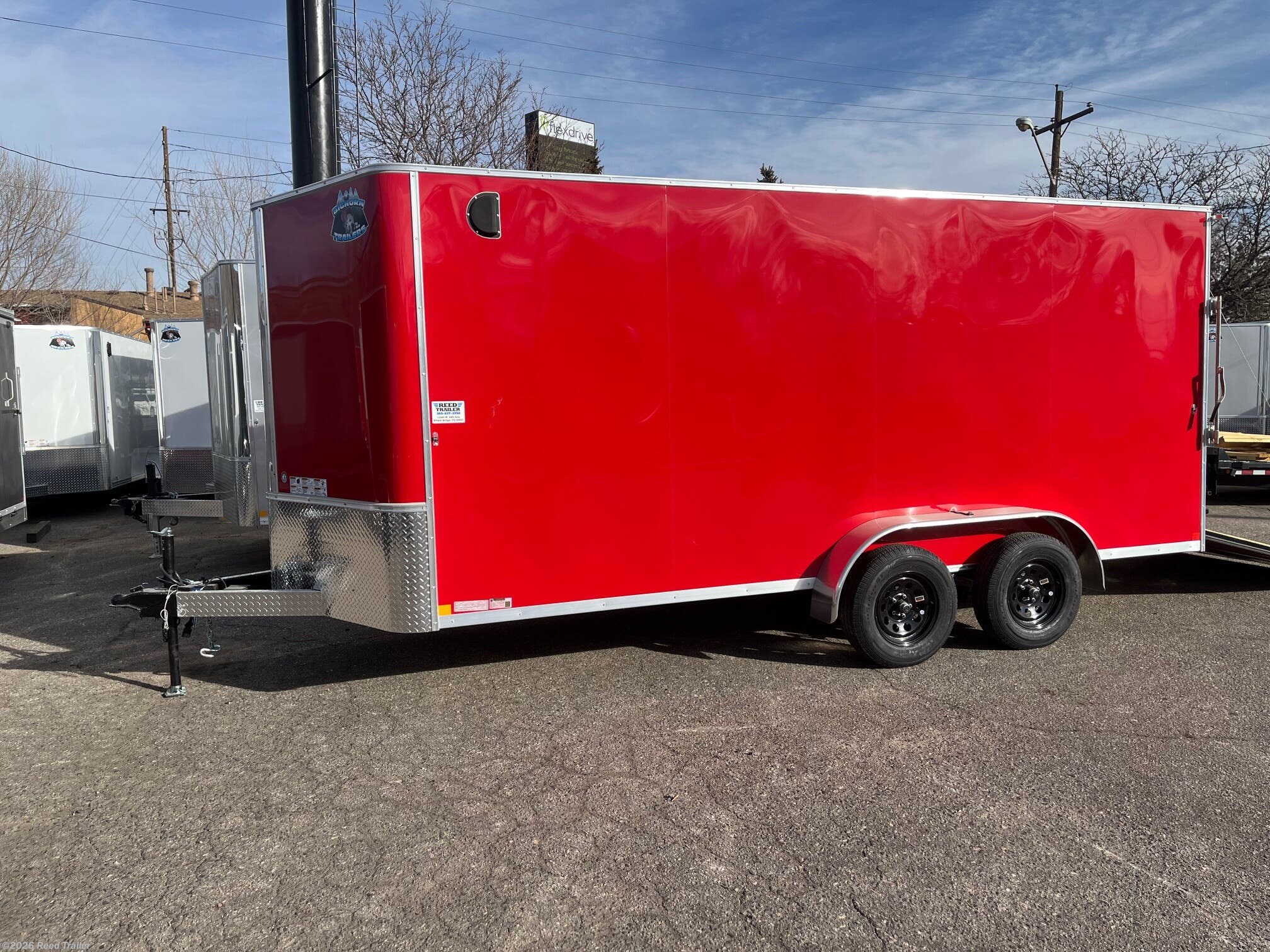2026 R&M Trailer Mfg 7x16+v-nose (TAS) - New Cargo Trailer for sale by Reed Trailer in Wheat Ridge, Colorado