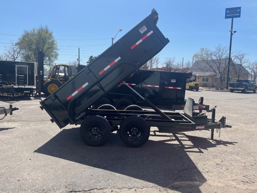 New 2026 MP Custom Trailers 5x10 Dump Trailer w/ramps and tarp kit available in Wheat Ridge, Colorado