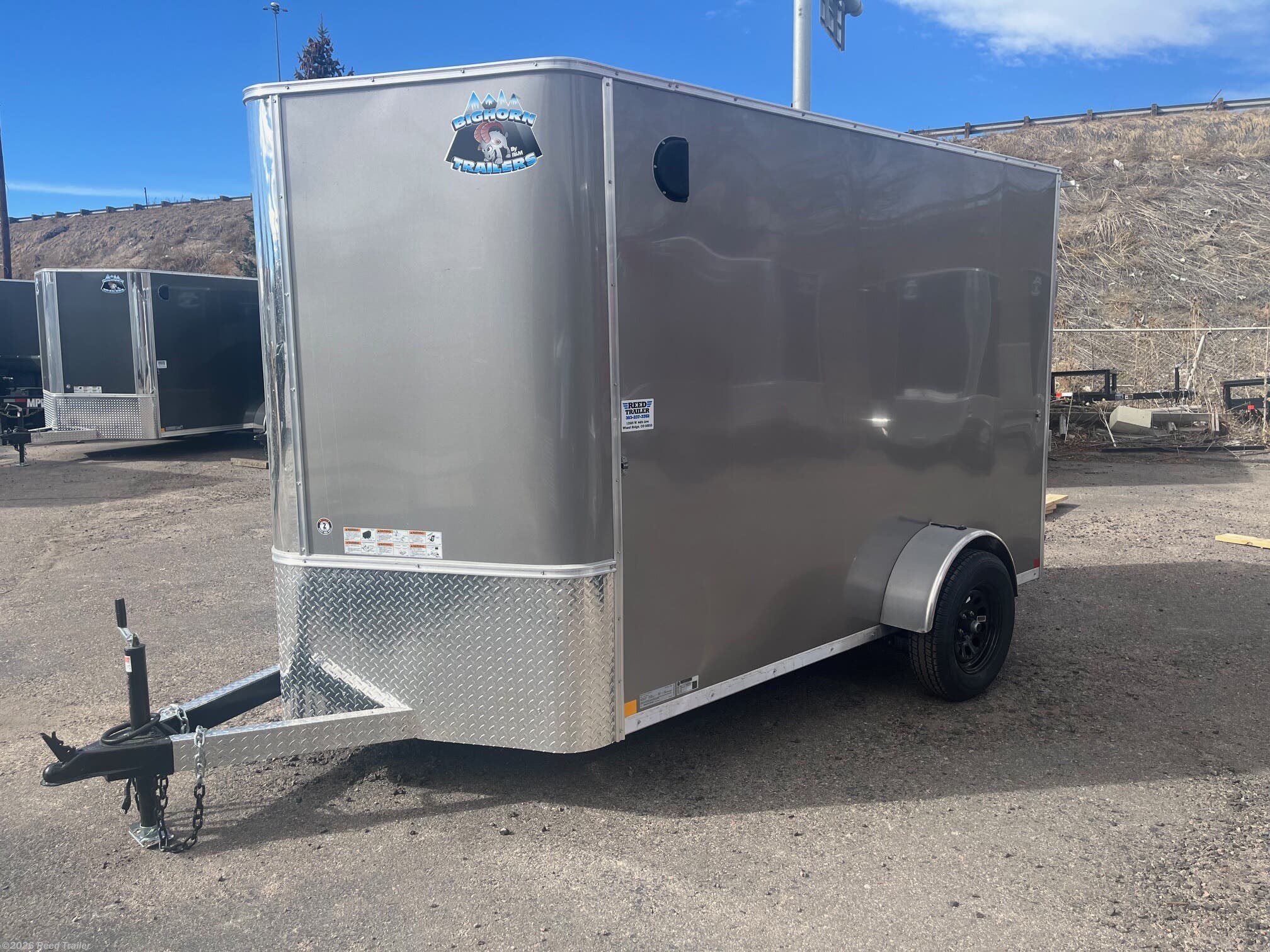 2026 R&M Trailer Mfg 6X10 V-NOSE - New Cargo Trailer for sale by Reed Trailer in Wheat Ridge, Colorado
