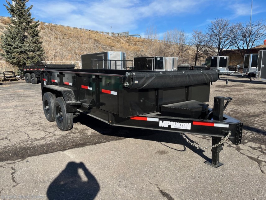 New 2026 MP Custom Trailers 83x14 14k 2ft side walls w/one piece 7ga floor available in Wheat Ridge, Colorado