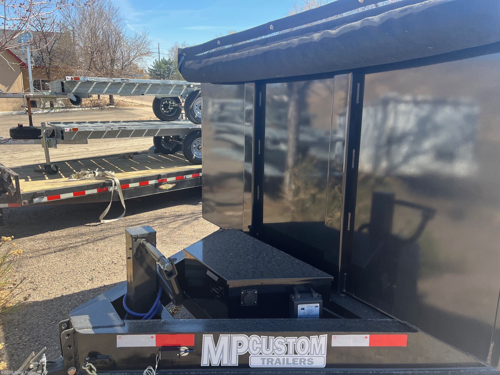 2026 83x14 14k 4ft side walls w/one piece 7ga floor by MP Custom Trailers from Reed Trailer in Wheat Ridge, Colorado