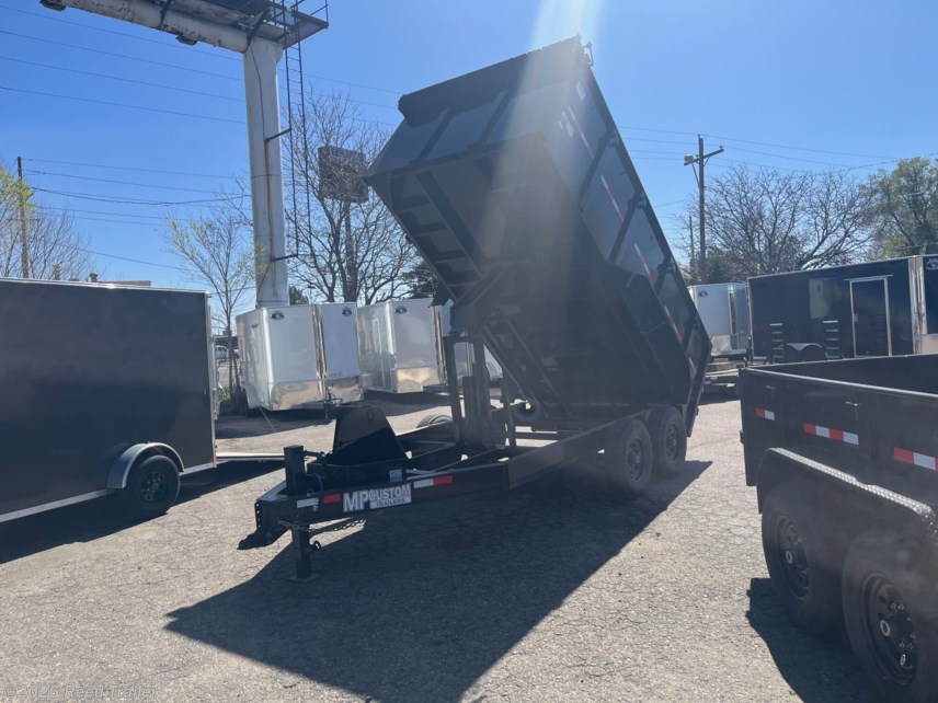 New 2026 MP Custom Trailers 83x14 14k 4ft side walls w/one piece 7ga floor available in Wheat Ridge, Colorado