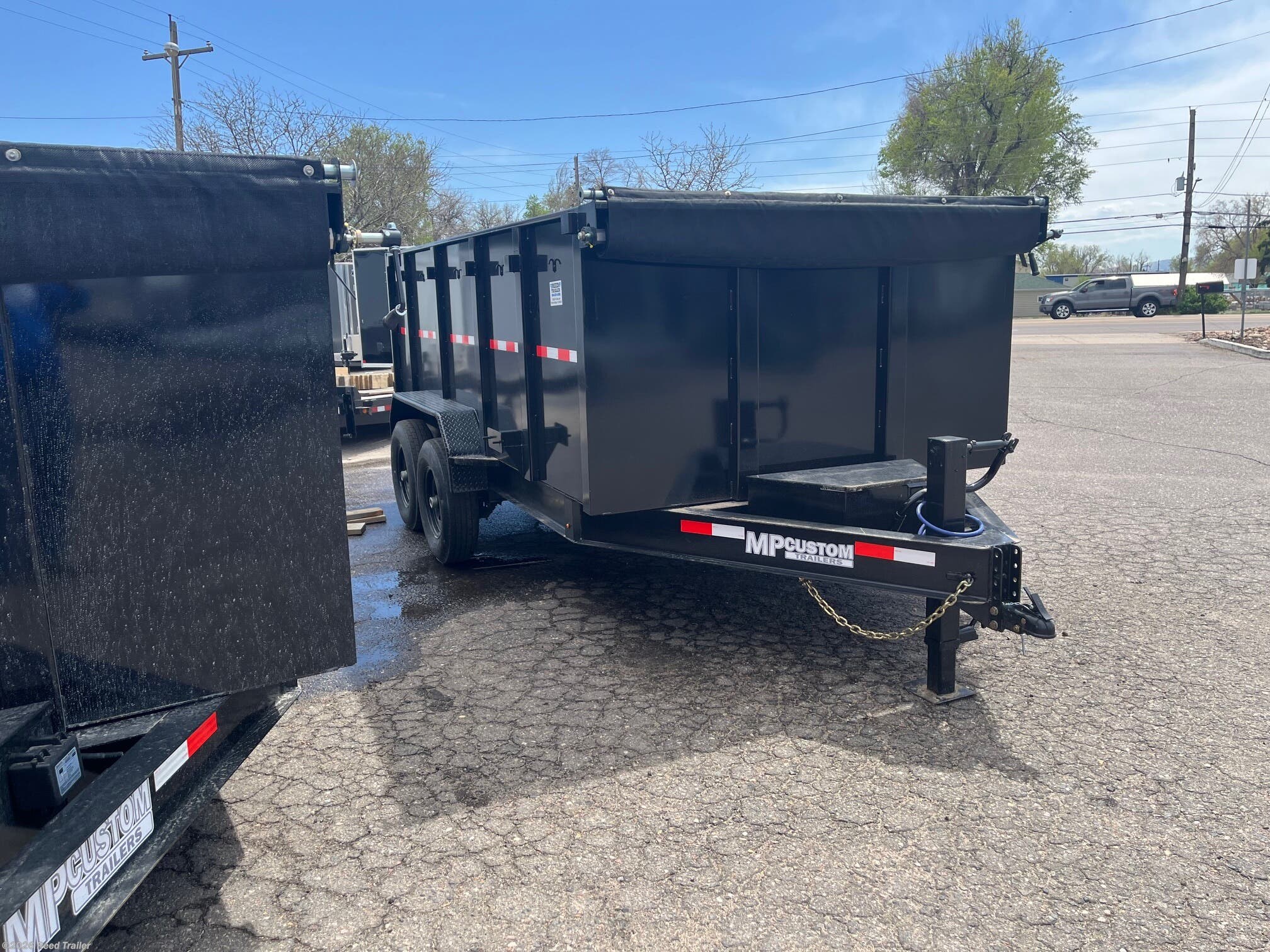 2026 MP Custom Trailers 83x14 14k 4ft side walls w/one piece 7ga floor - New Dump Trailer for sale by Reed Trailer in Wheat Ridge, Colorado
