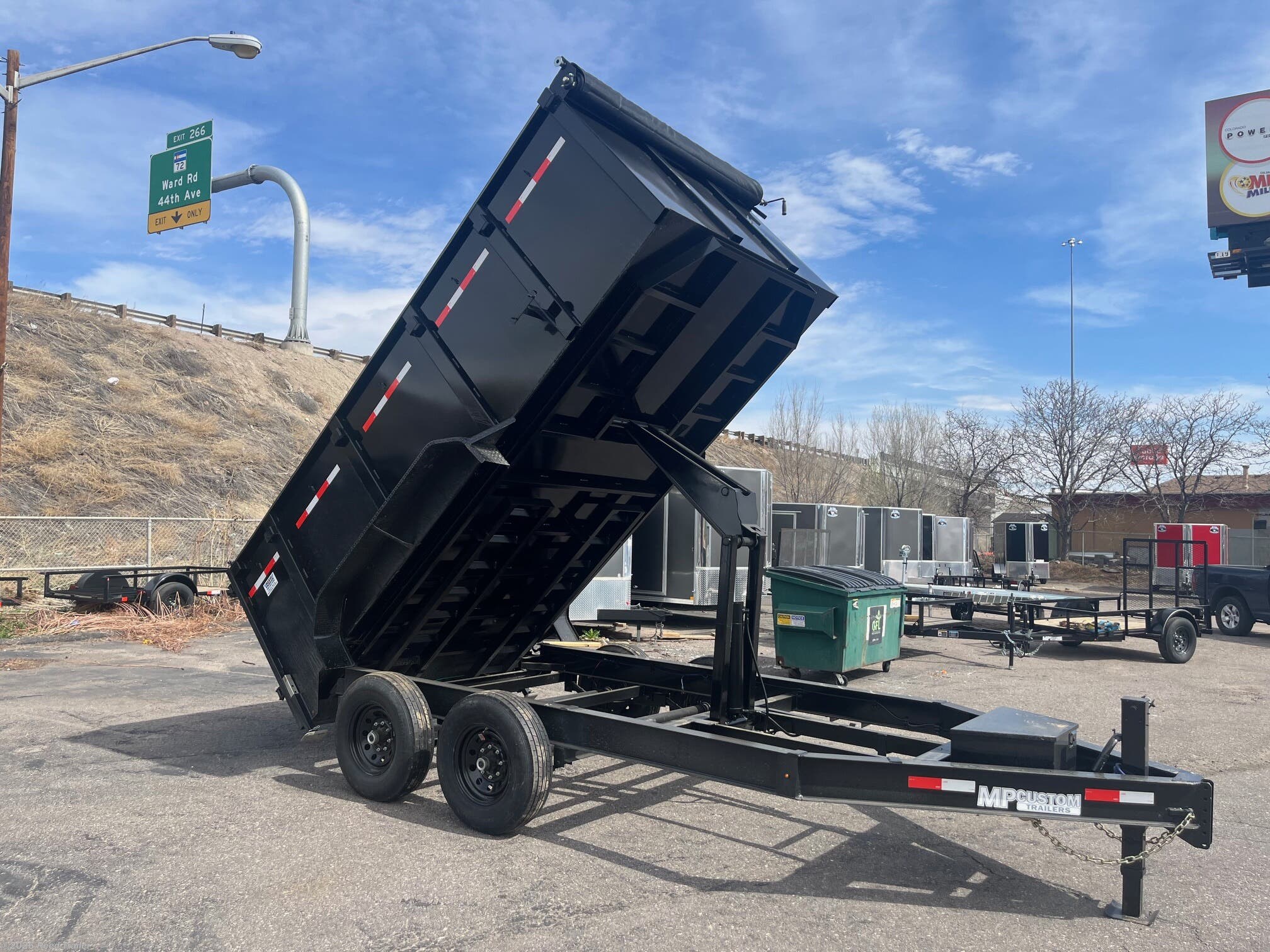 New 2026 MP Custom Trailers 83x14 14k 4ft side walls w/7ga steel floor available in Wheat Ridge, Colorado