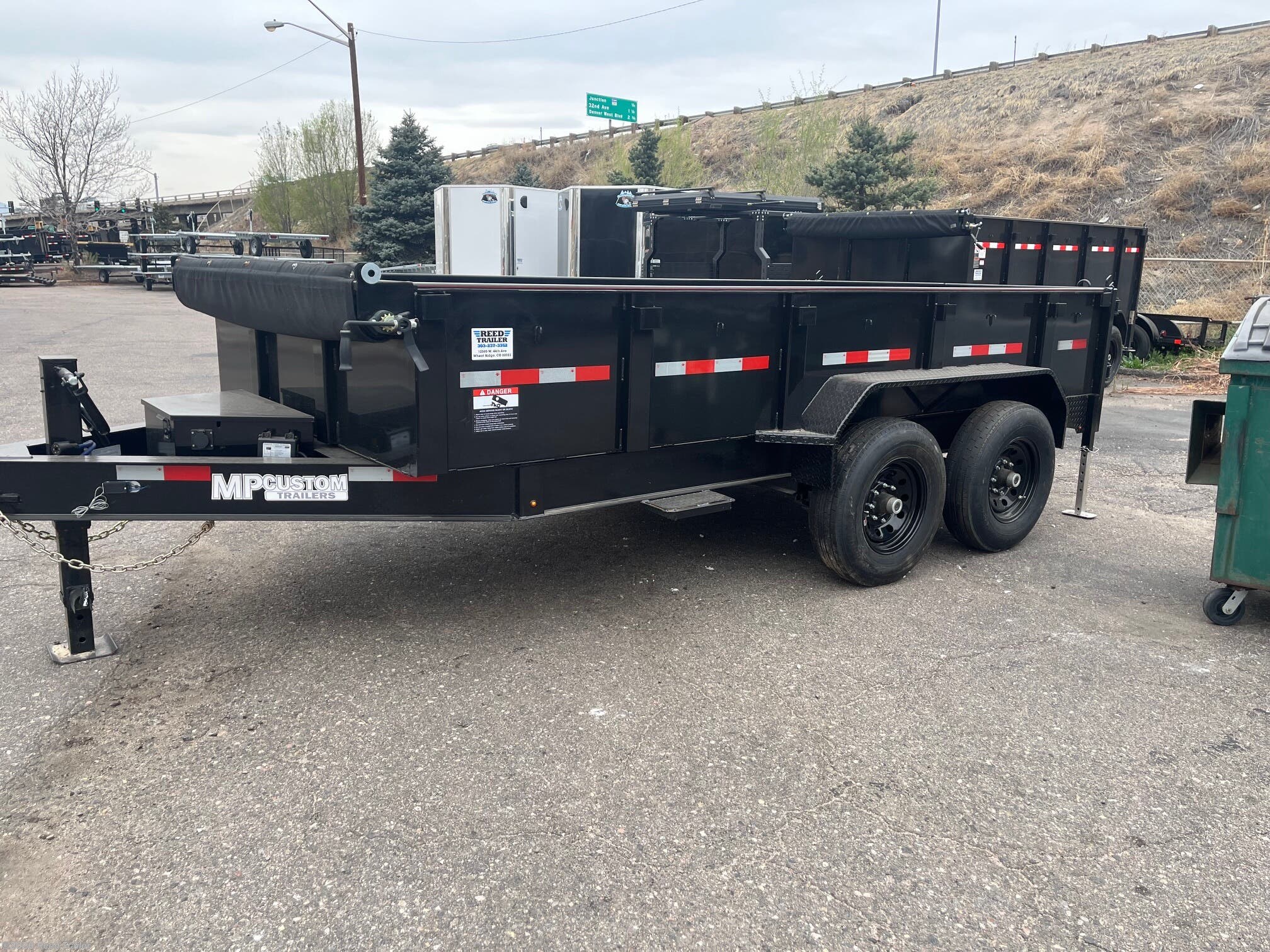 2026 83x14 14k 2ft side walls w/one piece 7ga floor by MP Custom Trailers from Reed Trailer in Wheat Ridge, Colorado