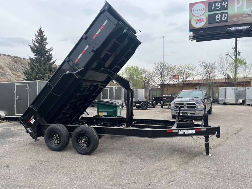 New 2026 MP Custom Trailers 83x14 14k 2ft side walls w/one piece 7ga floor available in Wheat Ridge, Colorado
