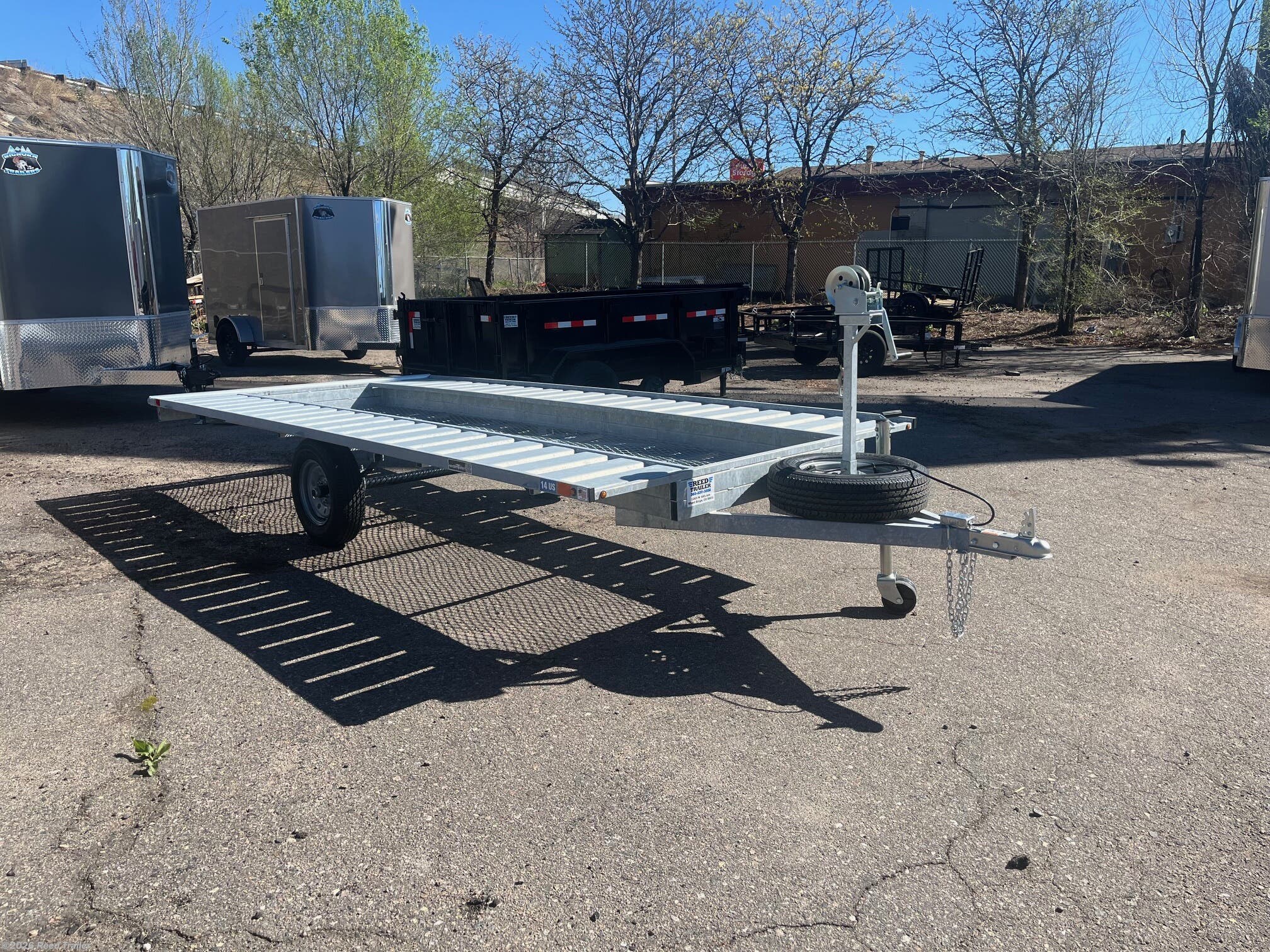 2026 SportTrail 7x14 GALVANIZED RAFT TRAILER W/UNDER STORAGE