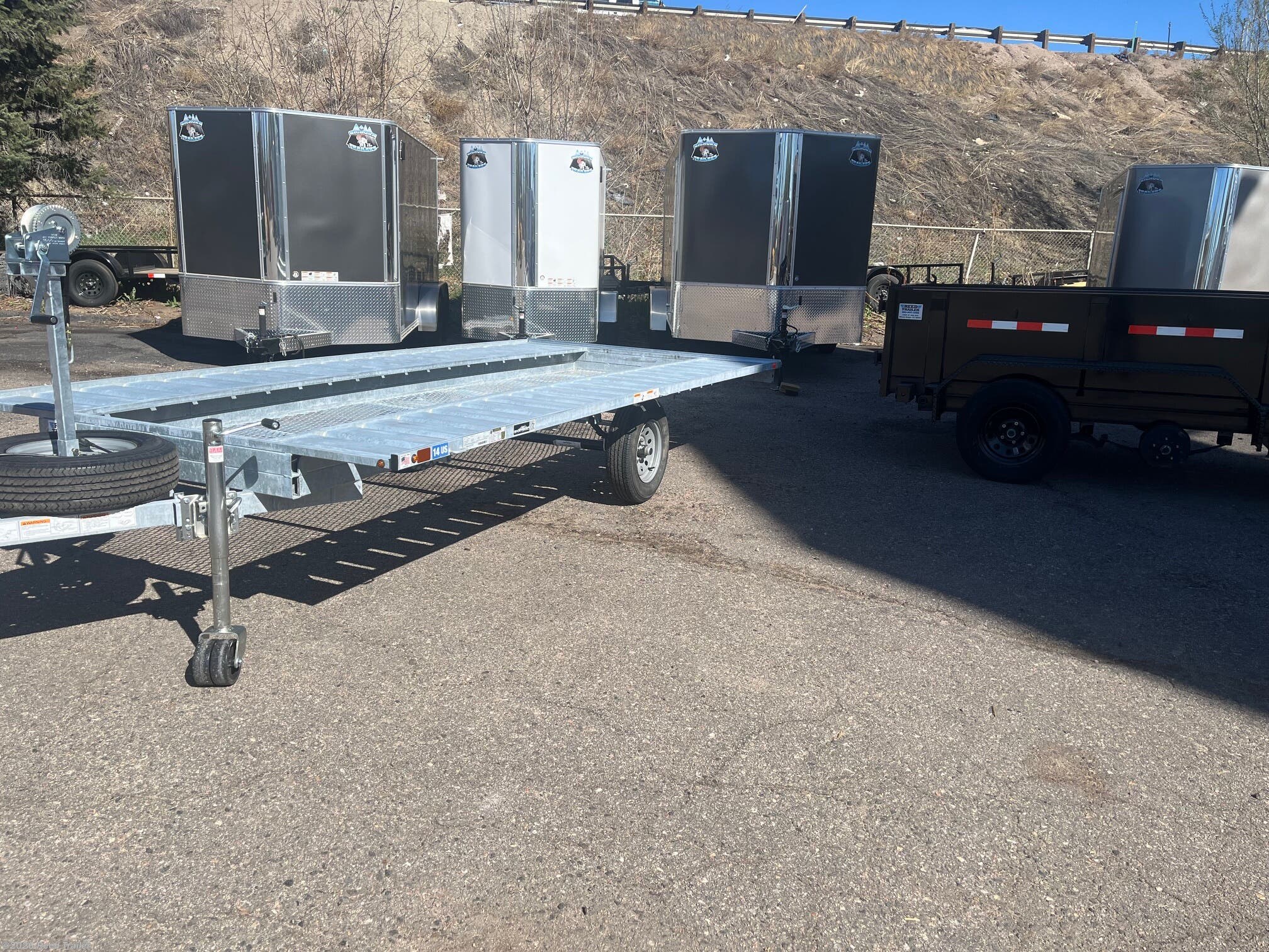2026 7x14 GALVANIZED RAFT TRAILER W/UNDER STORAGE by SportTrail from Reed Trailer in Wheat Ridge, Colorado