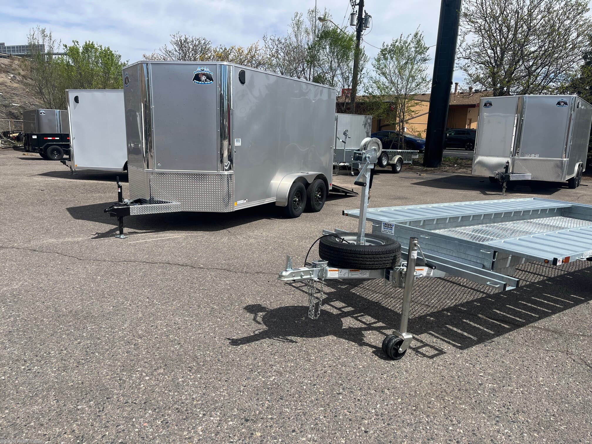 2027 7x12+v-nose (TAC) by R&M Trailer Mfg from Reed Trailer in Wheat Ridge, Colorado