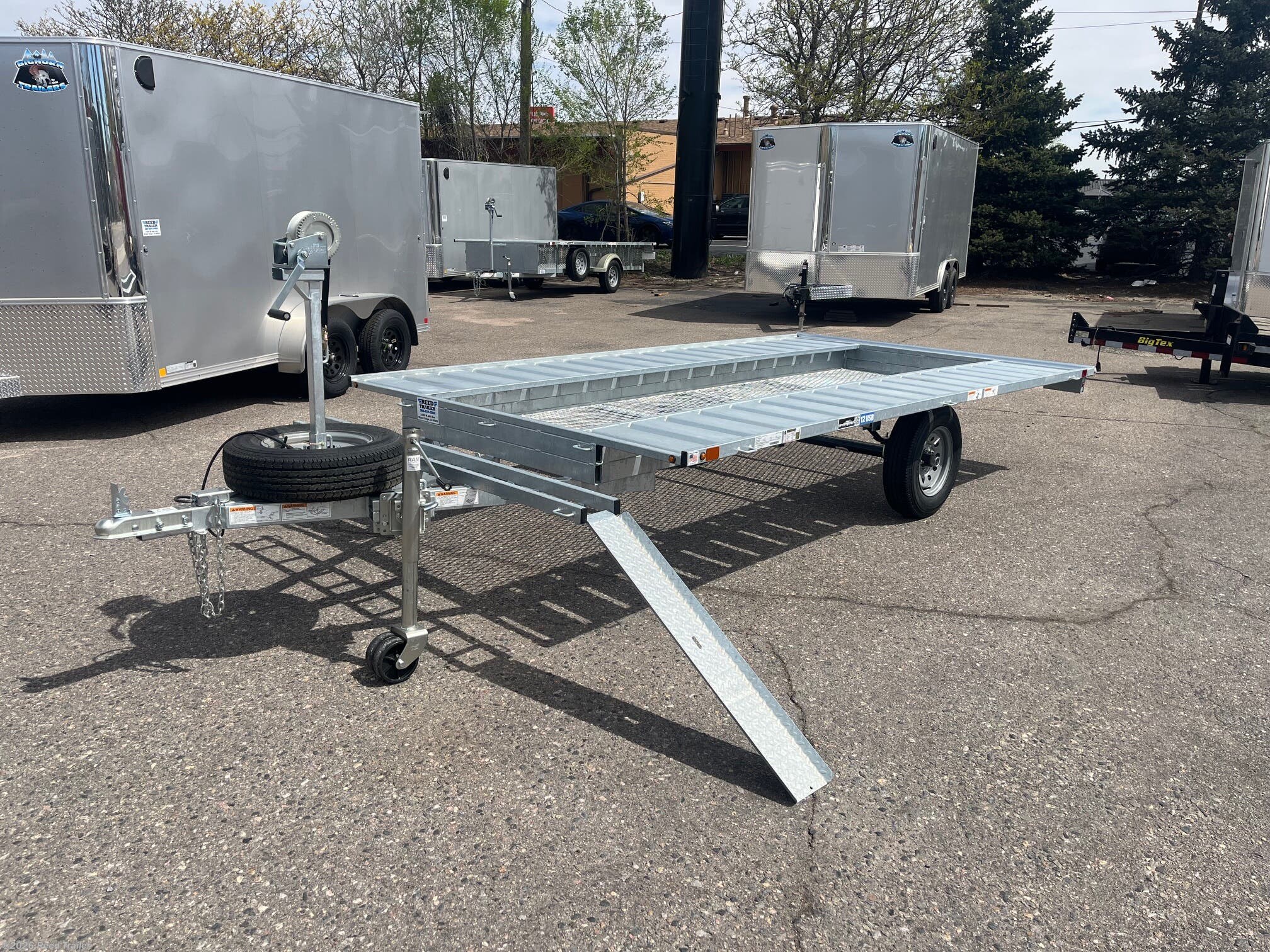 2026 SportTrail 7x12 RAFT UNDB (bike rail and under storage)