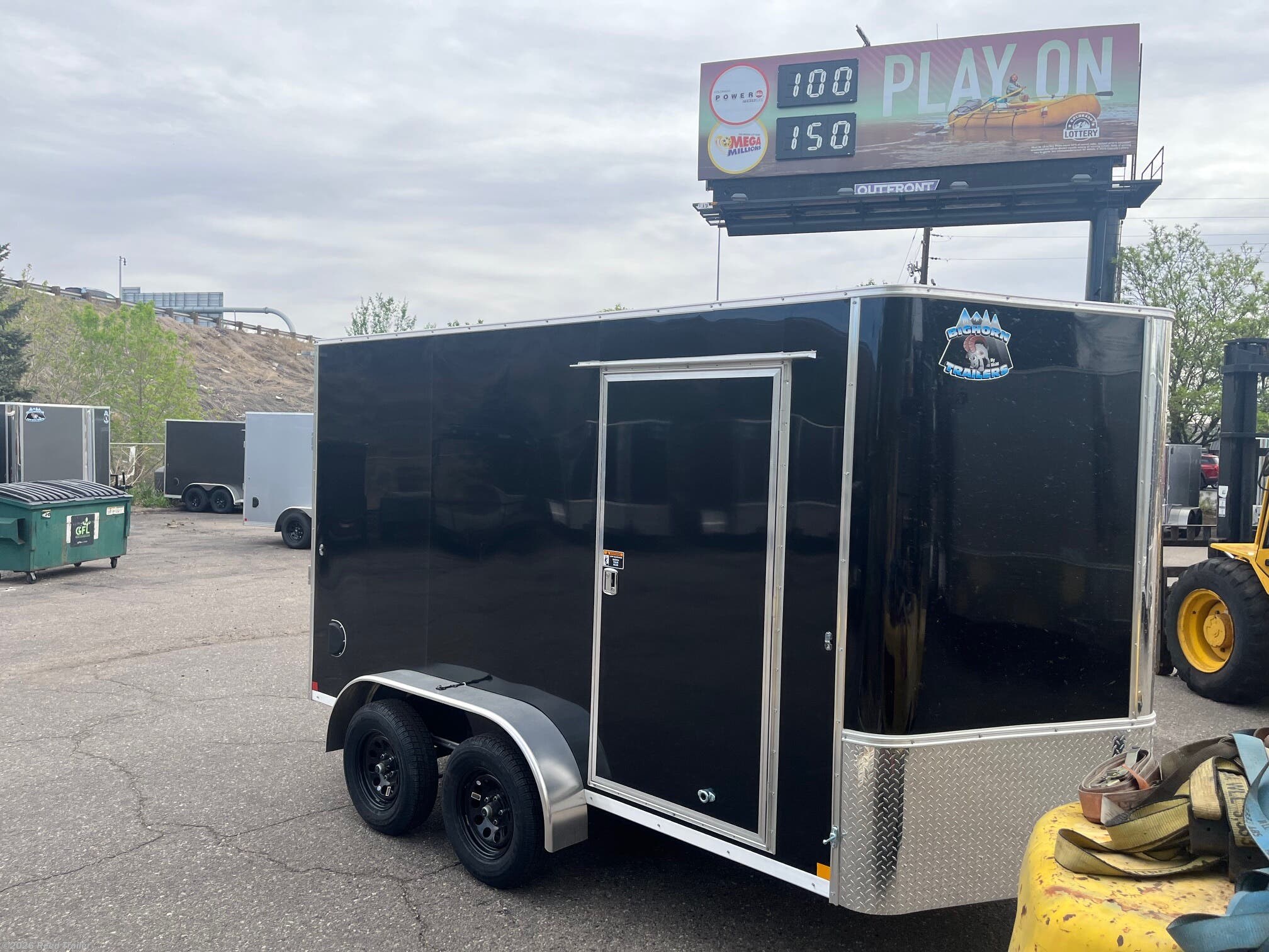 2027 R&M Trailer Mfg 2027 7x12+v-nose (TAS)