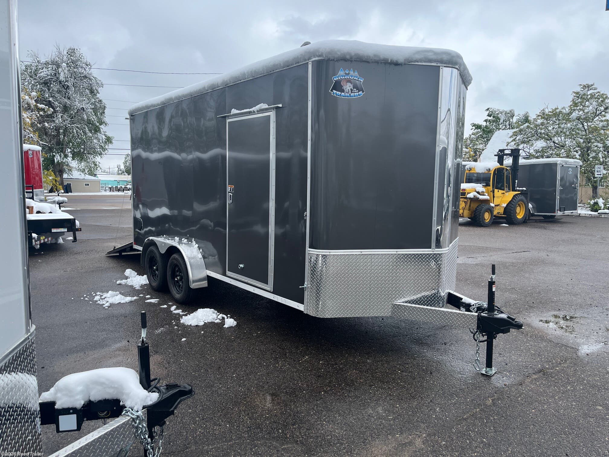 2027 R&M Trailer Mfg 7x16+v-nose (TAS 7' tall)