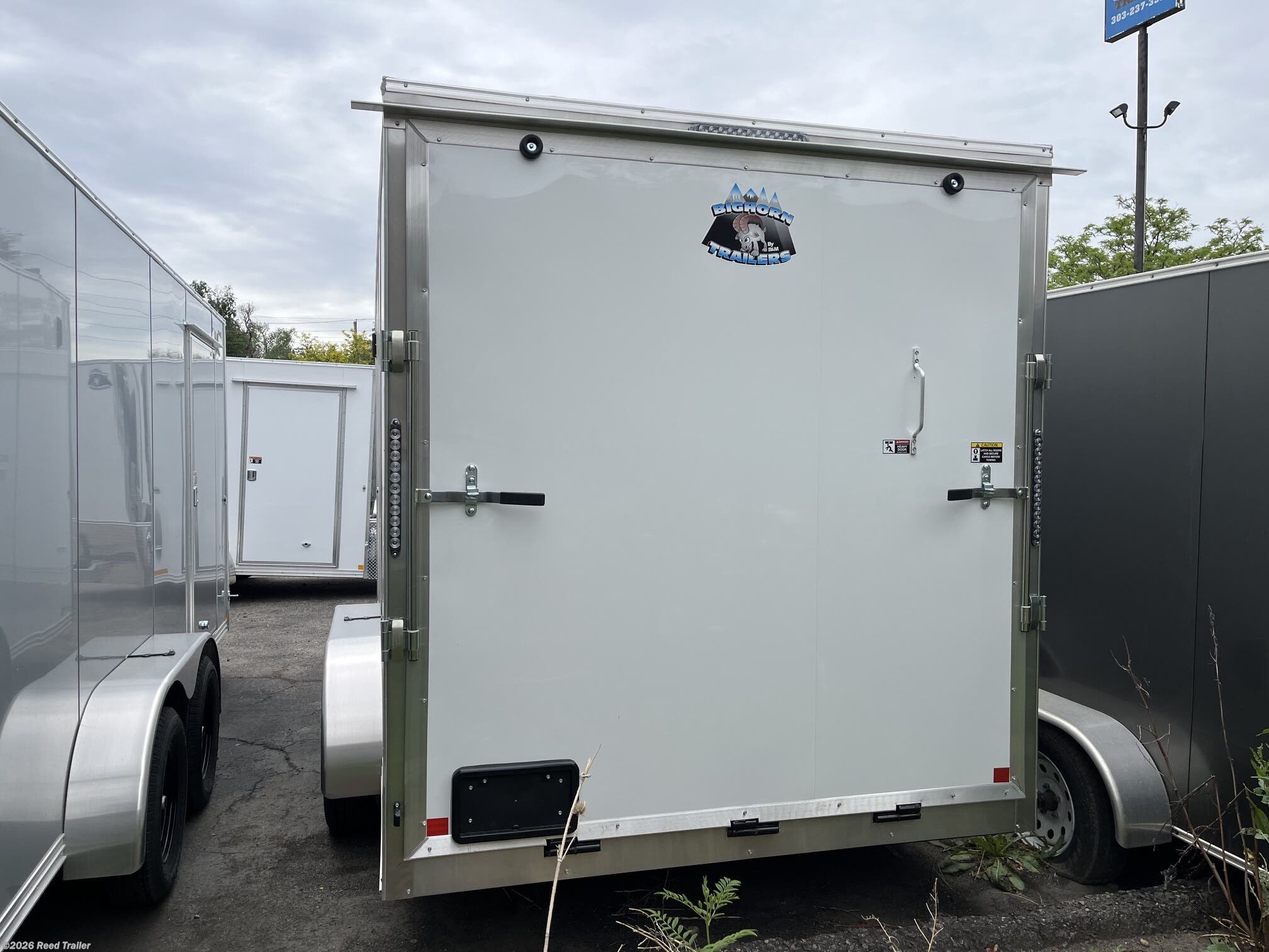New 2027 R&M Trailer Mfg 7x16+v-nose (TAC 7' tall) available in Wheat Ridge, Colorado