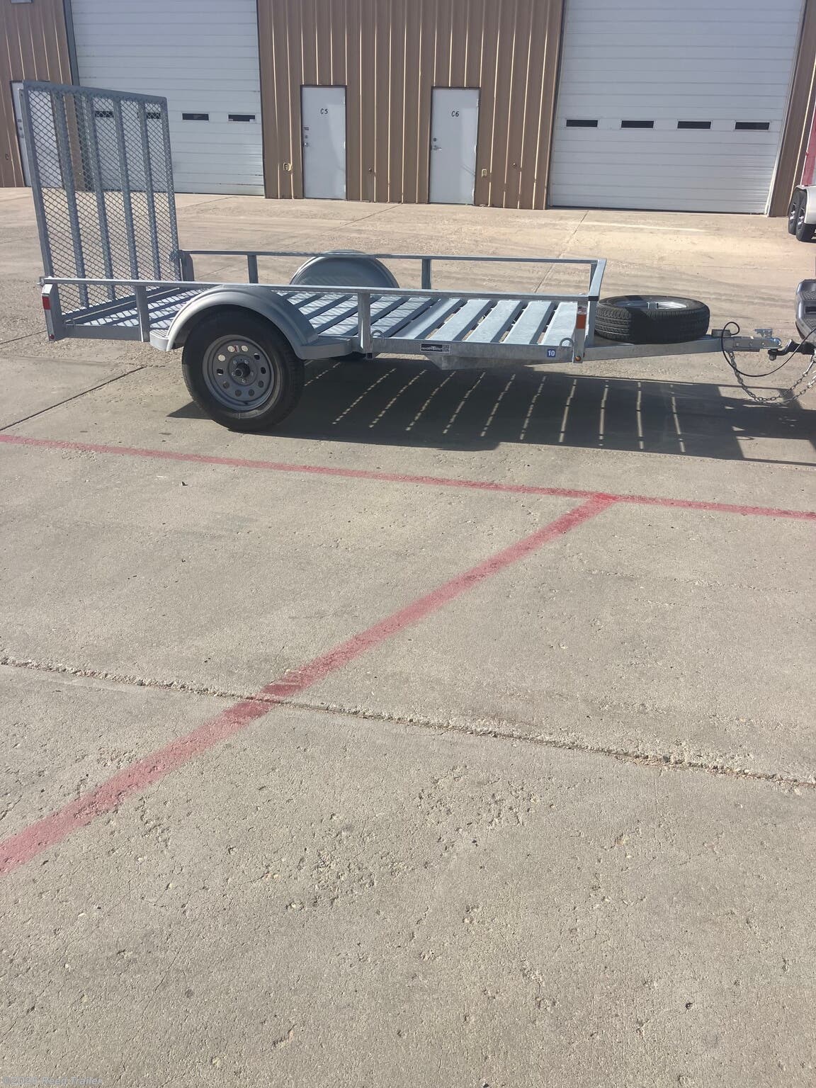 2026 Sport Trailers 5.5X10 GALVANIED ATV utility Trailer