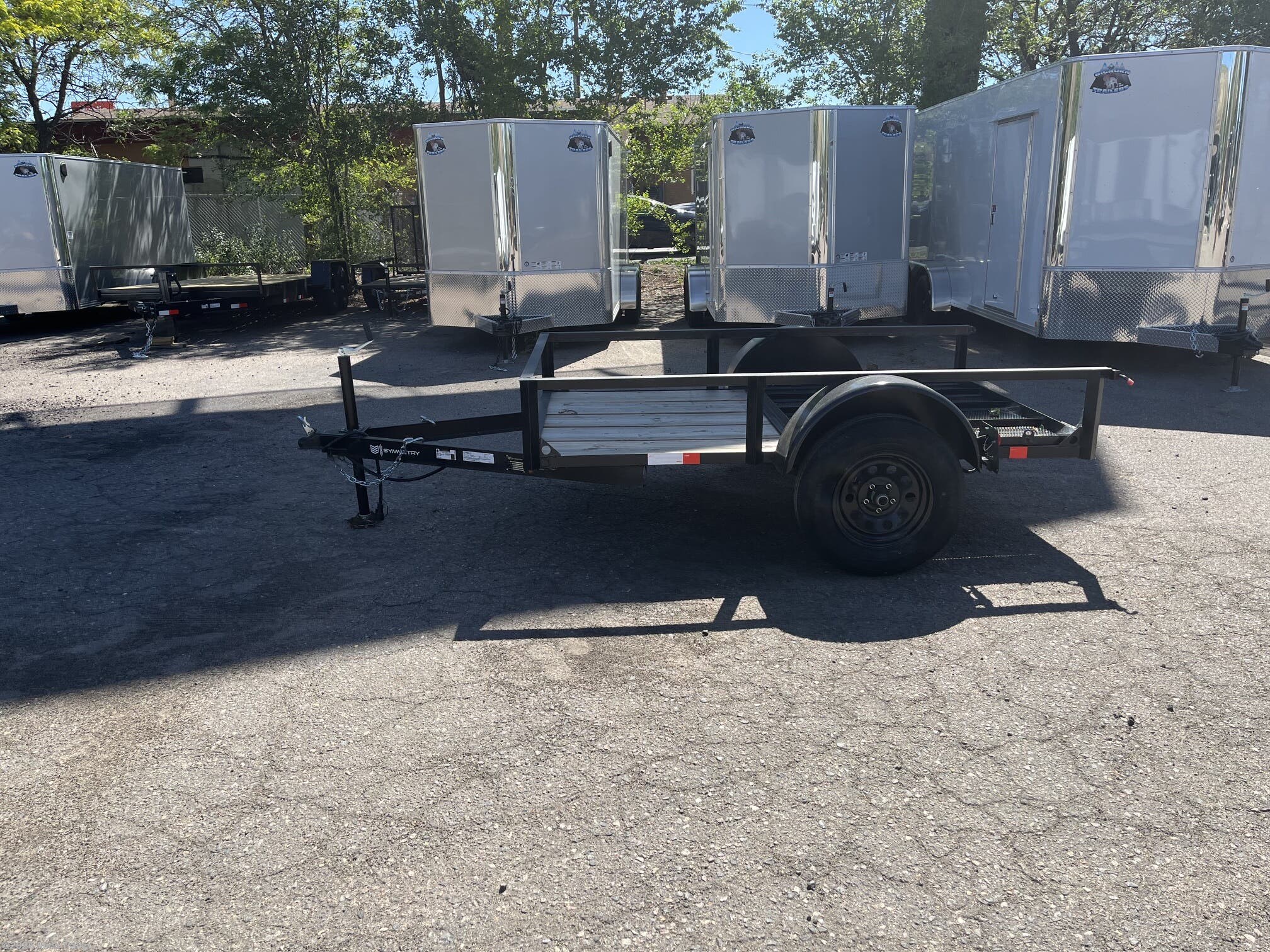 2025 R&M Trailer Mfg 5x8 Symmetry ATV Utility Trailer - New Flatbed Trailer for sale by Reed Trailer in Wheat Ridge, Colorado