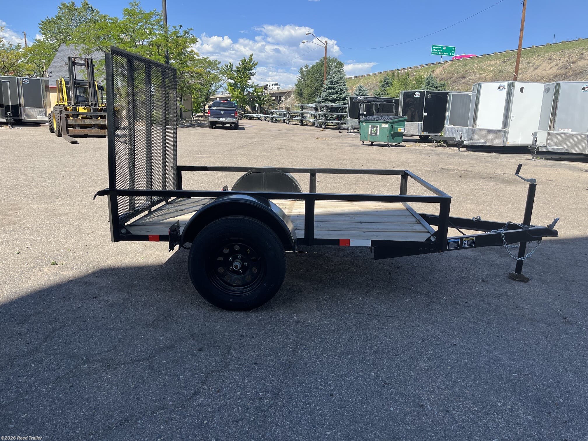 2025 R&M Trailer Mfg 5x8 Symmetry ATV Utility Trailer
