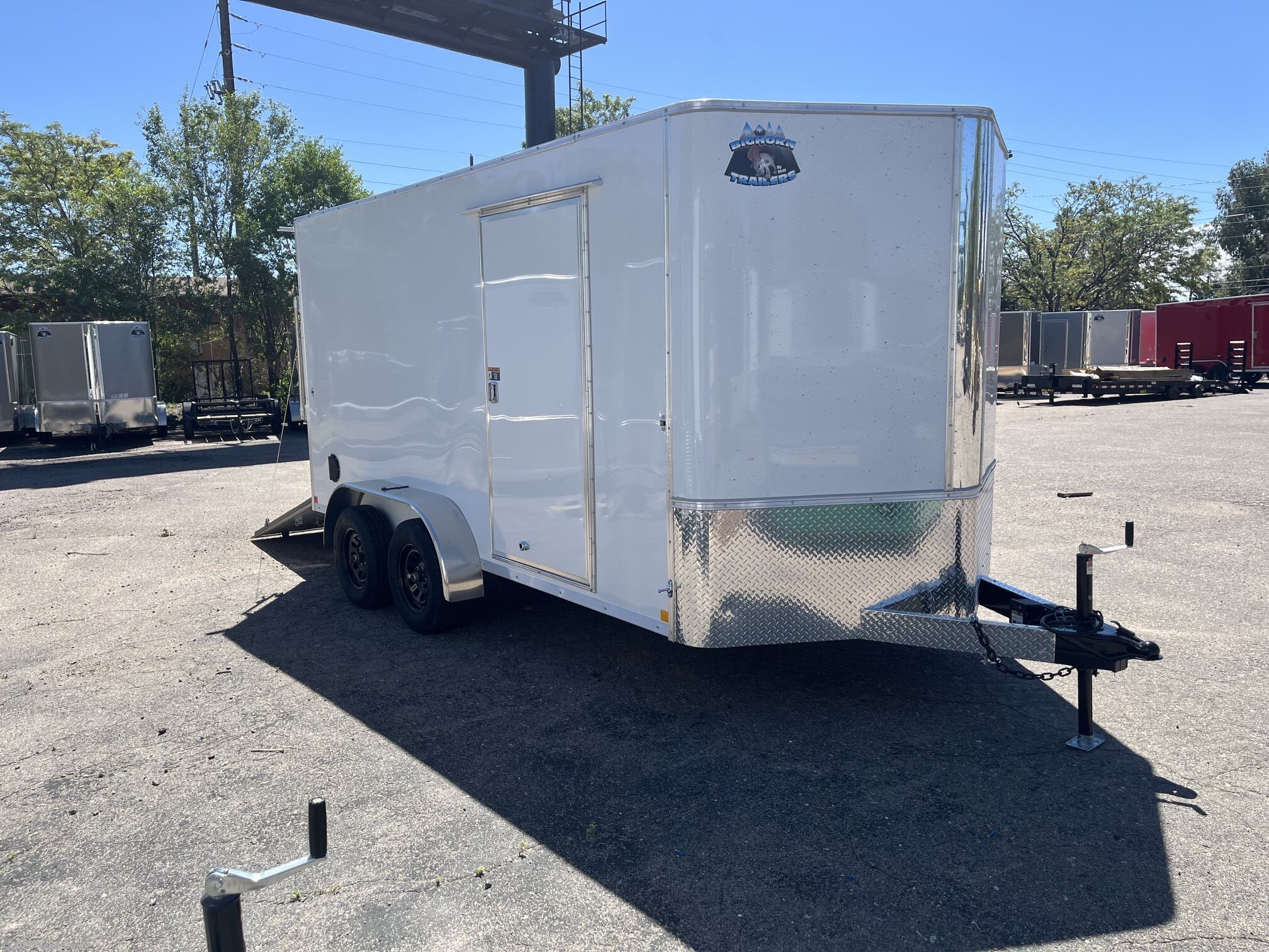 2027 R&M Trailer Mfg 7x14+v-nose (TAS)