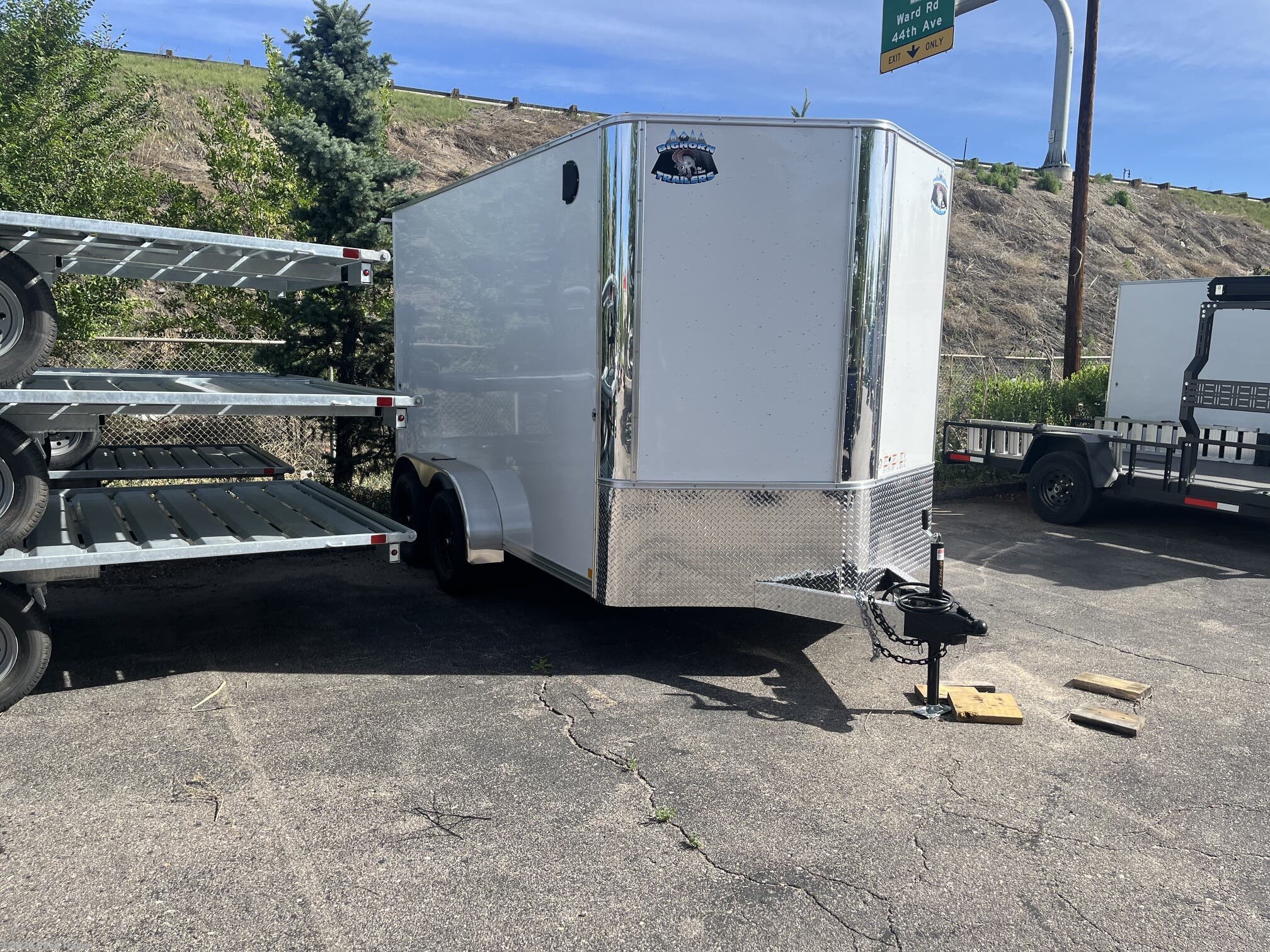 2027 R&M Trailer Mfg 7x12+v-nose (TAC 7' tall bd) - New Cargo Trailer for sale by Reed Trailer in Wheat Ridge, Colorado