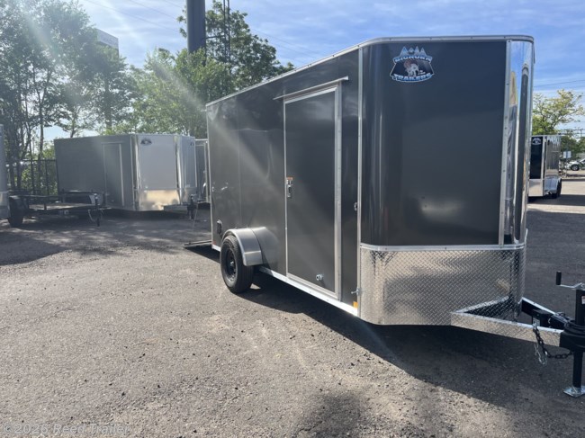 2027 R&M Trailer Mfg 6x12+v-nose (brake axle)