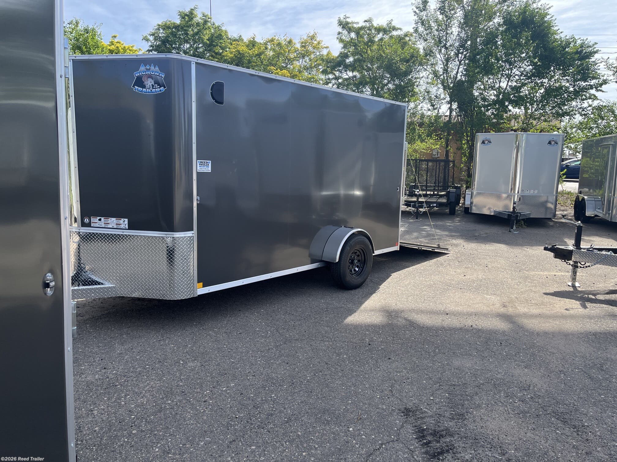 New 2027 R&M Trailer Mfg 6x12+v-nose (brake axle) available in Wheat Ridge, Colorado