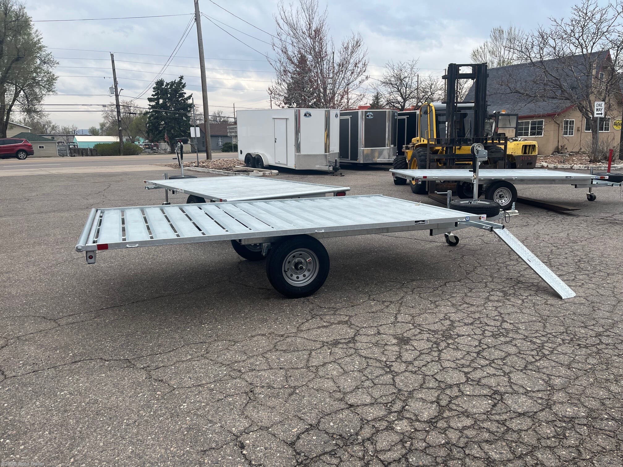 2026 7x12 RAFT W./BIKE RAIL AND RAMP-UPGRADED by SportTrail from Reed Trailer in Wheat Ridge, Colorado