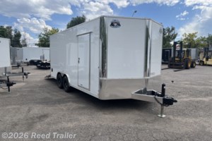 2027 R&M Trailer Mfg 8.5x18+v-nose (TAC, 9990 GVWR 7' TALL)