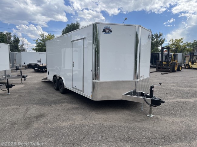 2027 R&M Trailer Mfg 8.5x18+v-nose (TAC, 9990 GVWR 7' TALL)