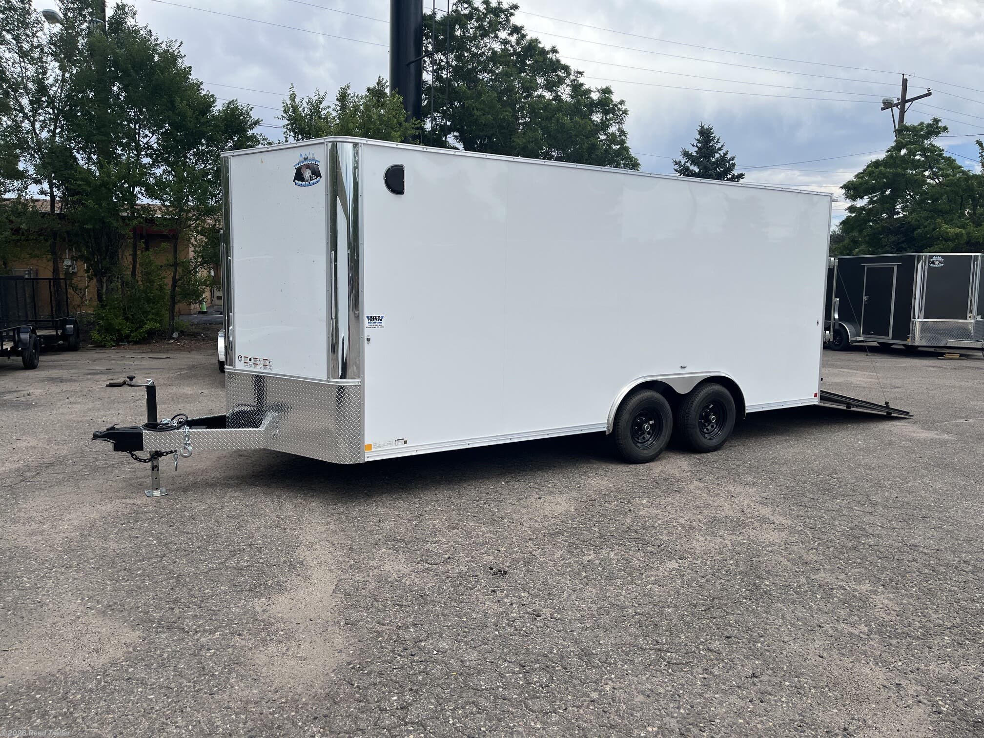 2027 R&M Trailer Mfg 8.5x18+v-nose (TAC, 9990 GVWR 7' TALL) - New Cargo Trailer for sale by Reed Trailer in Wheat Ridge, Colorado