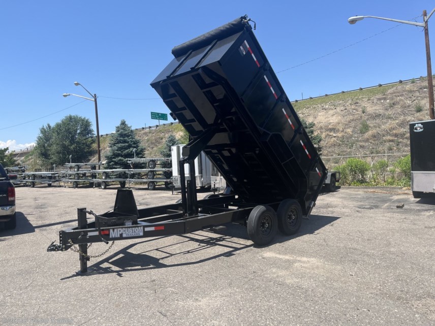 New 2026 MP Custom Trailers 83x16 14k 4ft side walls w/7ga steel floor available in Wheat Ridge, Colorado
