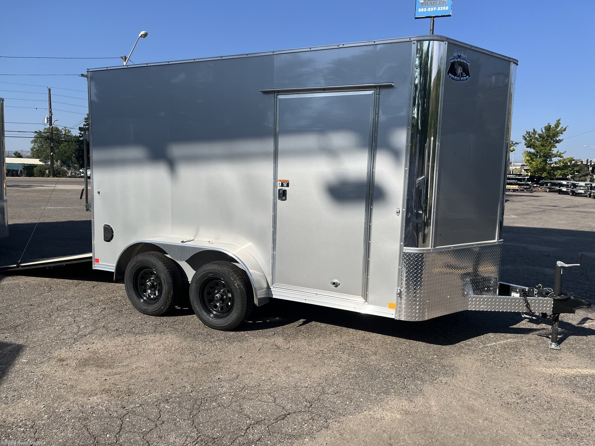 2027 R&M Trailer Mfg 7x12+v-nose (TAC 7' INTERIOR) - New Cargo Trailer for sale by Reed Trailer in Wheat Ridge, Colorado
