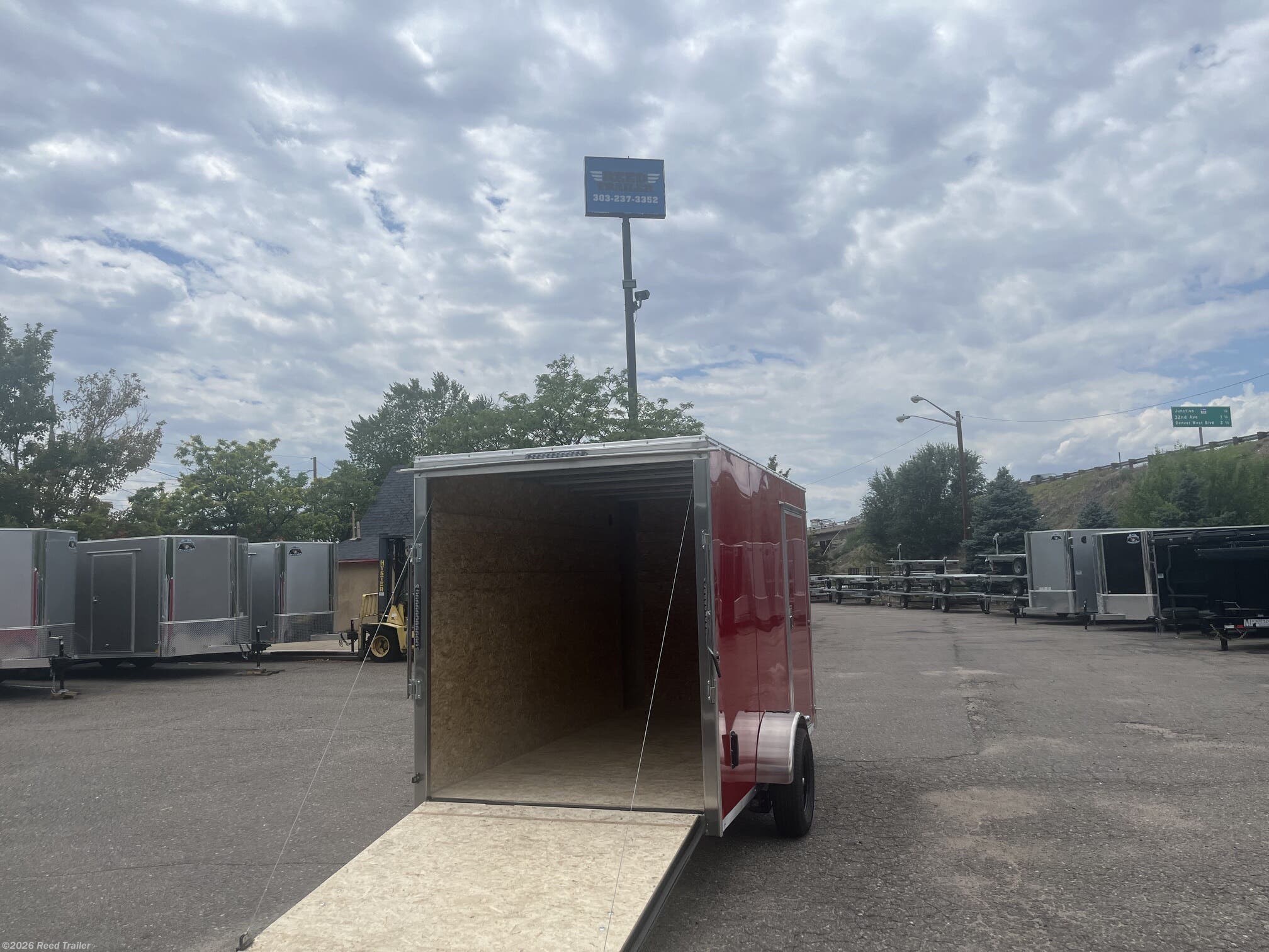 New 2027 R&M Trailer Mfg 6x12+v-nose available in Wheat Ridge, Colorado