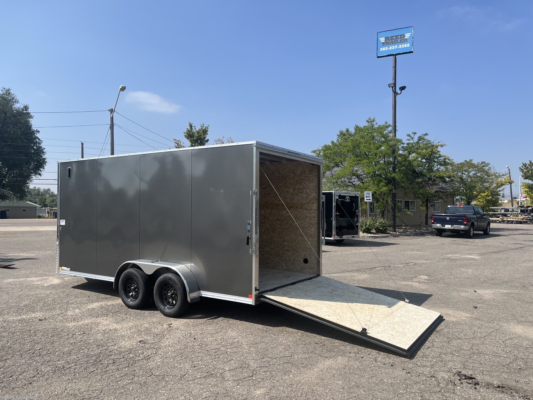 New 2027 R&M Trailer Mfg 7x16+v-nose (TAC 7' tall) available in Wheat Ridge, Colorado