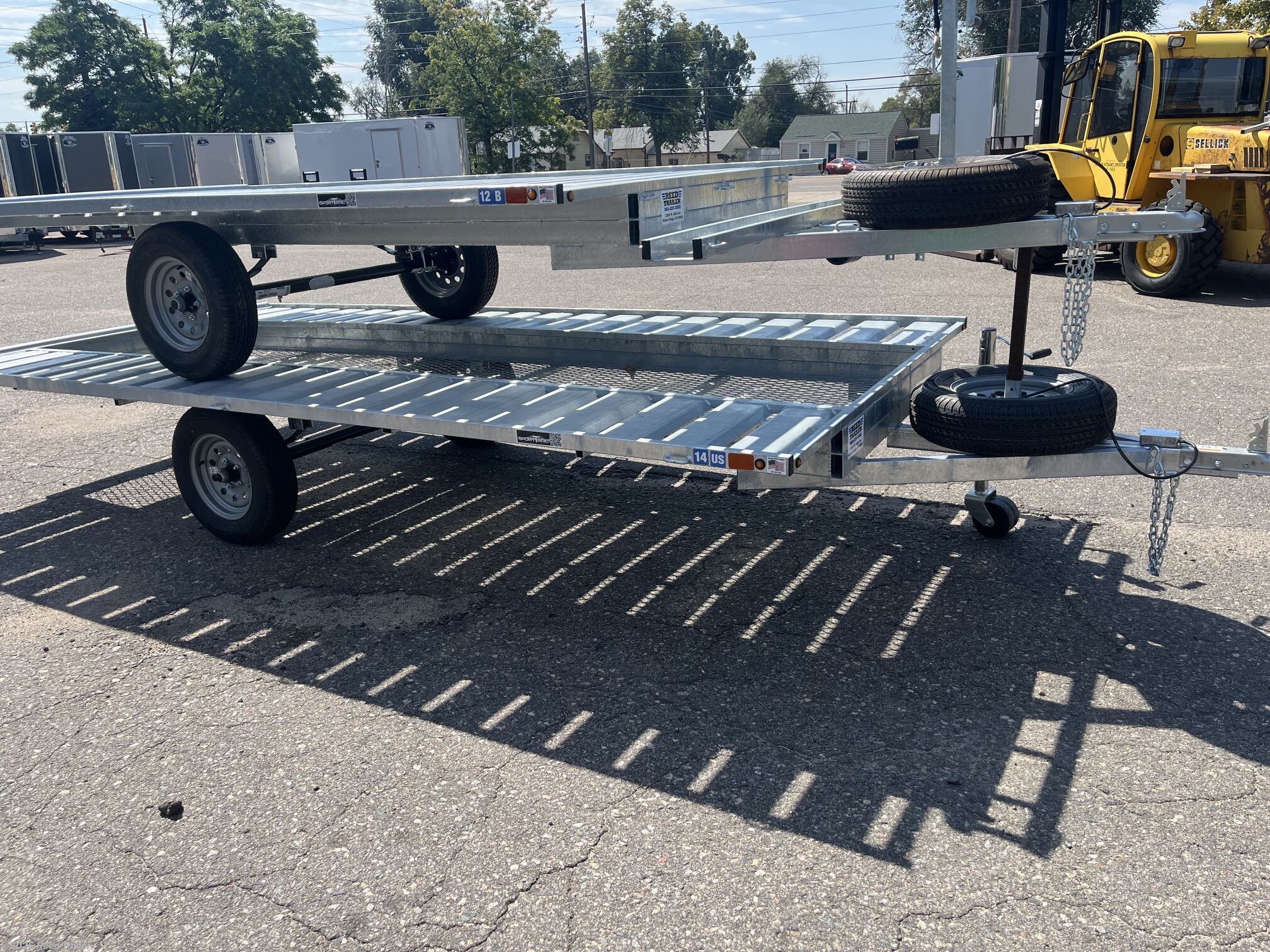 2027 SportTrail 7x14 RAFT UND (under storage) - New Utility Trailer for sale by Reed Trailer in Wheat Ridge, Colorado