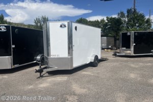 2027 R&M Trailer Mfg 6x12+v-nose (7' tall, Aluminum rims, CONTRACTOR)