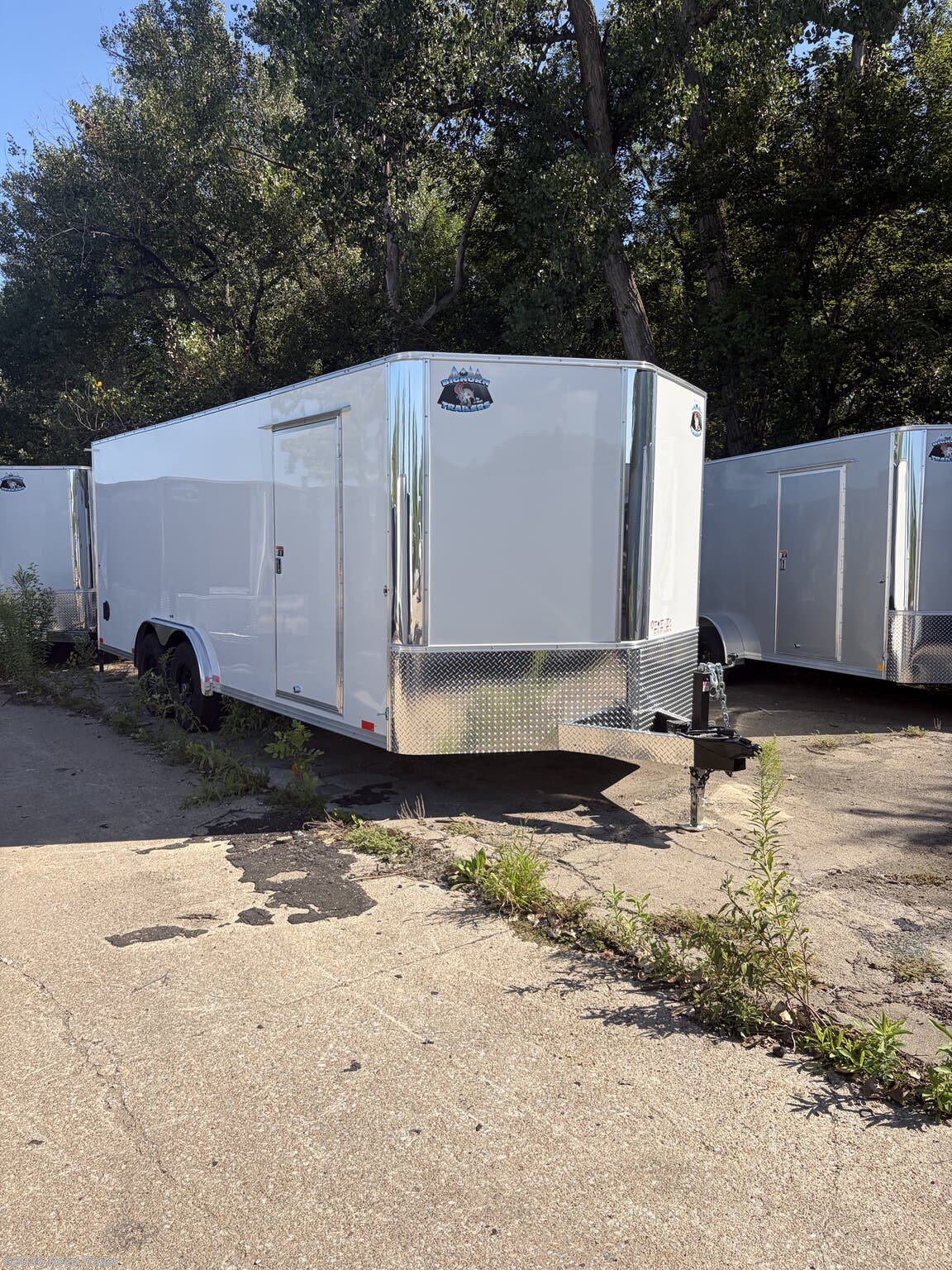 2027 R&M Trailer Mfg 8x20+v-nose (14000 GVWR)