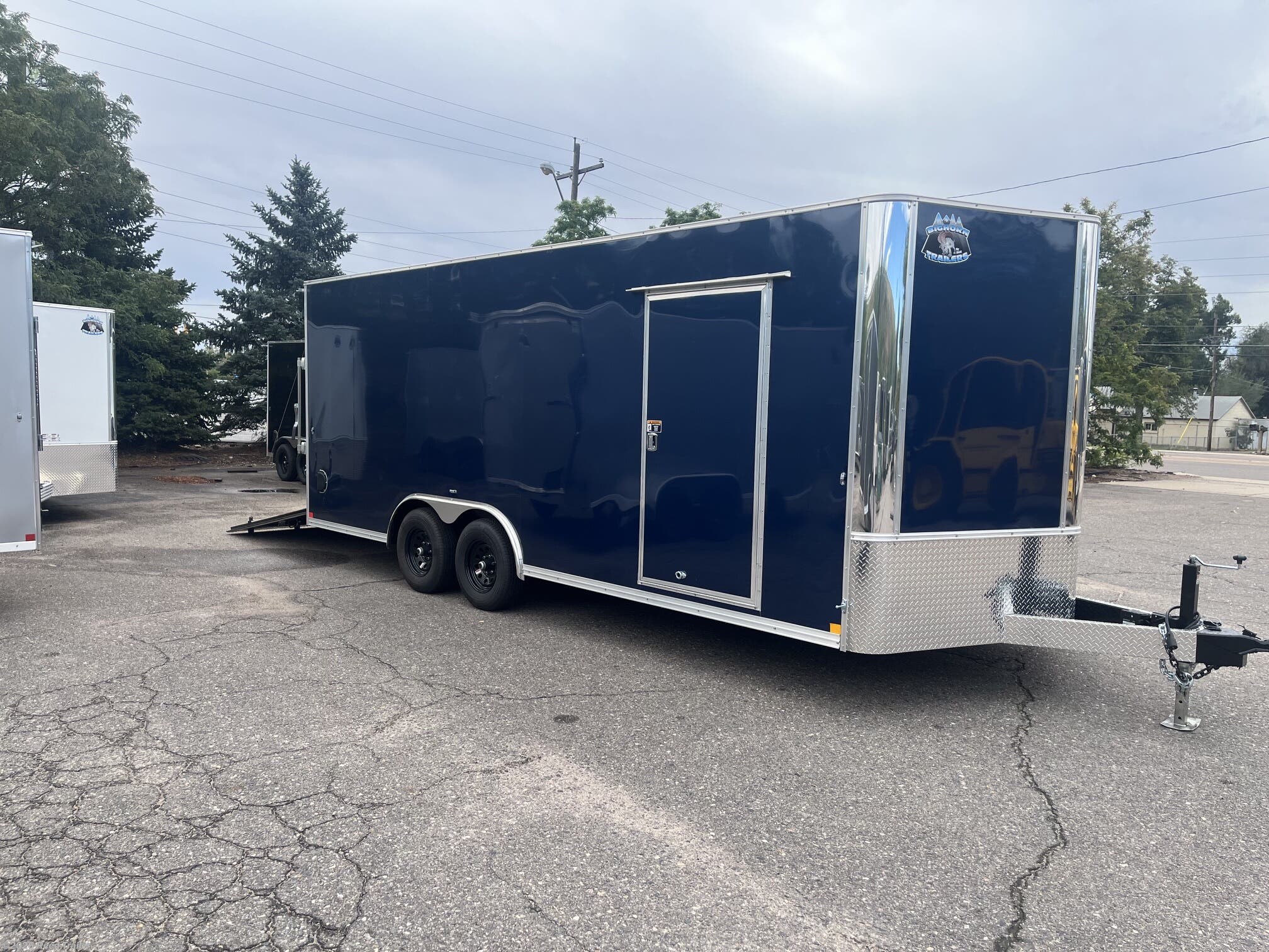 2027 R&M Trailer Mfg 8.5x20+v-nose (TAC, 9990 GVWR, 7' TALL)