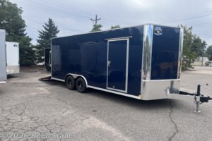 2027 R&M Trailer Mfg 8.5x20+v-nose (TAC, 9990 GVWR, 7' TALL)