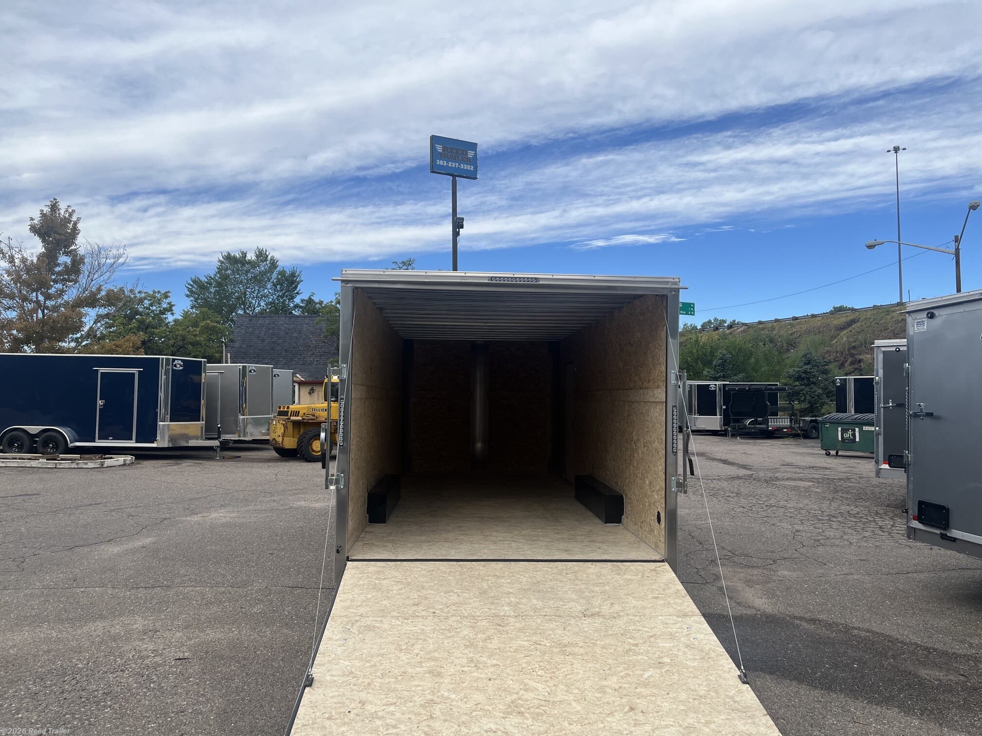 New 2027 R&M Trailer Mfg 8.5x20+v-nose (TAC, 9990 GVWR, 7' TALL) available in Wheat Ridge, Colorado