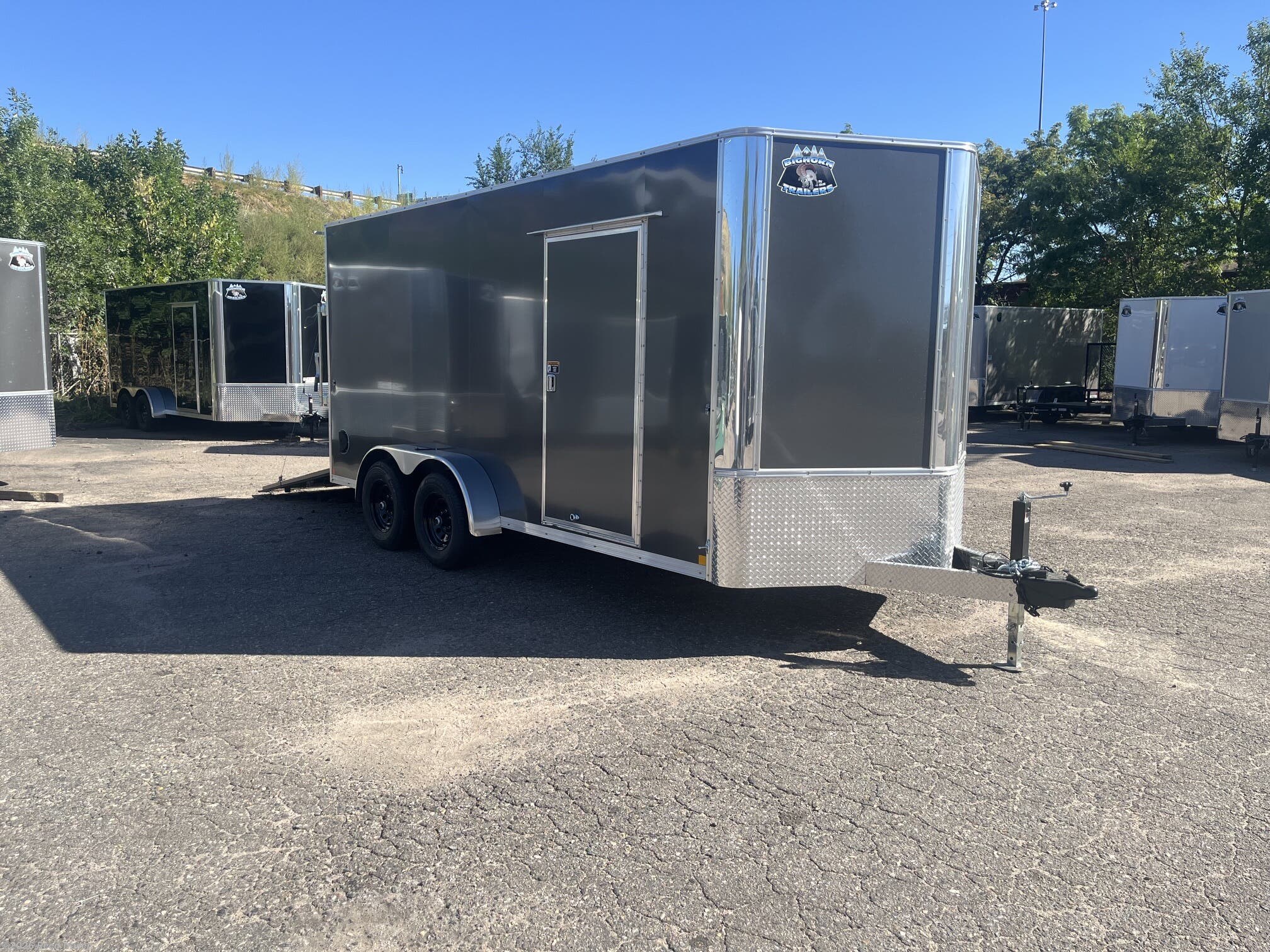 2027 R&M Trailer Mfg 7x16+v-nose (TAC 7' tall 9990 GVWR)