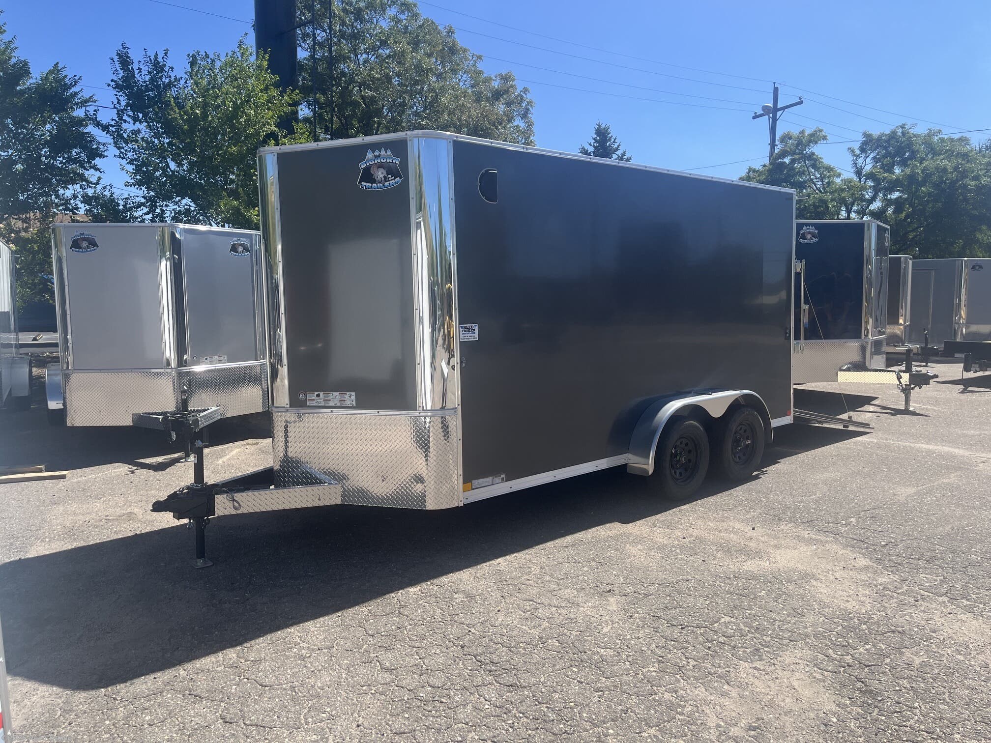 2027 R&M Trailer Mfg 7x14+v-nose (TAC 7' interior) - New Cargo Trailer for sale by Reed Trailer in Wheat Ridge, Colorado