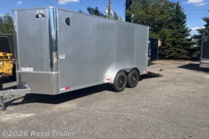2027 R&M Trailer Mfg 7x16+v-nose (TAC 7' tall 14000 GVWR)