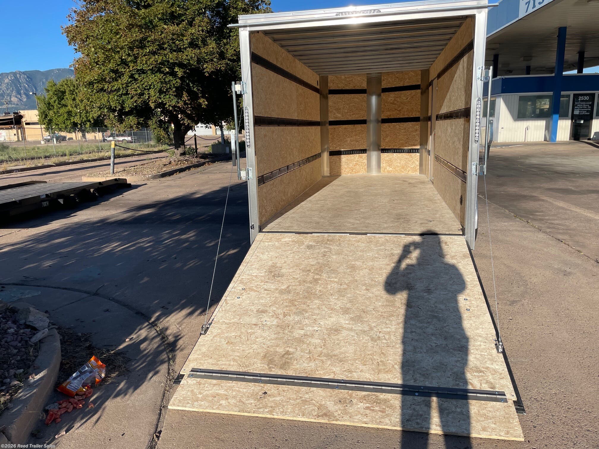 2026 R&M Trailer Mfg 7x16+v-nose (TAC 10k, e-track) - New Cargo Trailer for sale by Reed Trailer Sales in Colorado Springs, Colorado