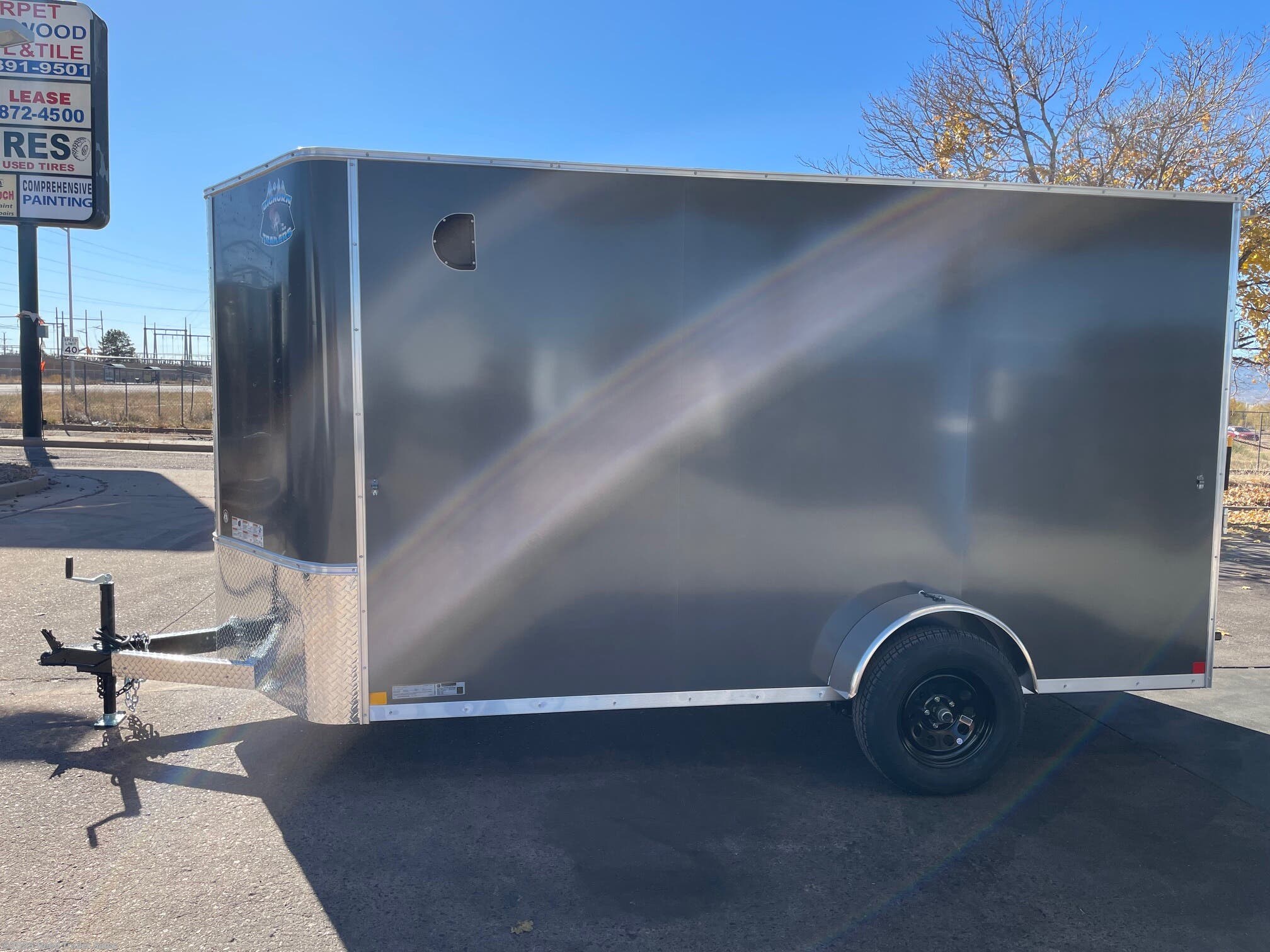 2026 R&M Trailer Mfg 6X12+v-nose - New Cargo Trailer for sale by Reed Trailer Sales in Colorado Springs, Colorado