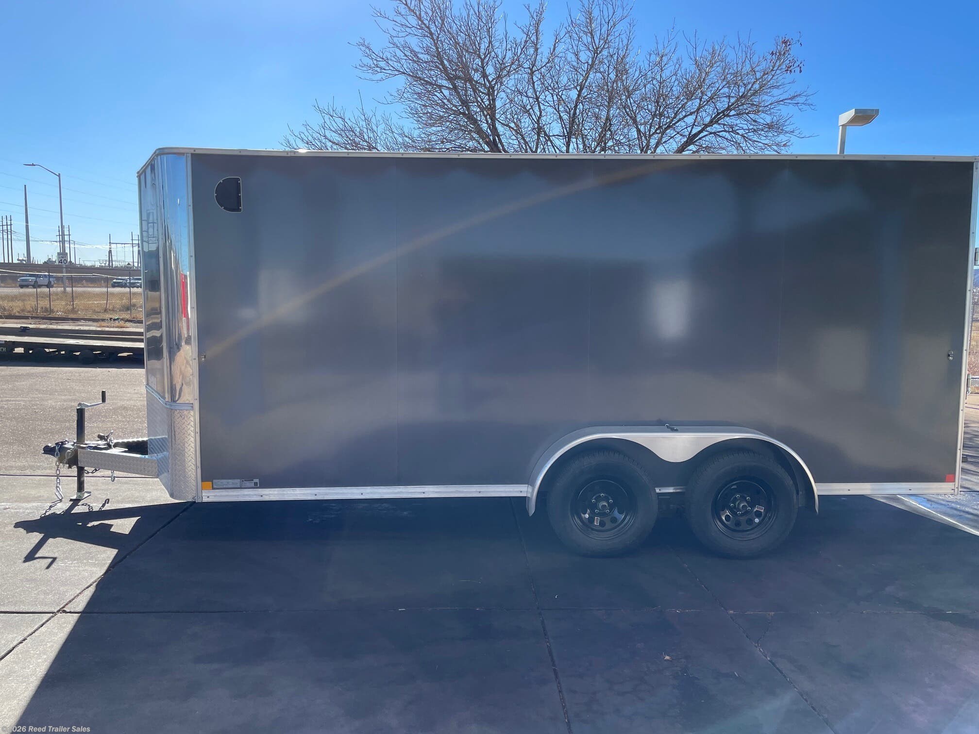 2026 R&M Trailer Mfg 7x16+v-nose (TAC ) - New Cargo Trailer for sale by Reed Trailer Sales in Colorado Springs, Colorado
