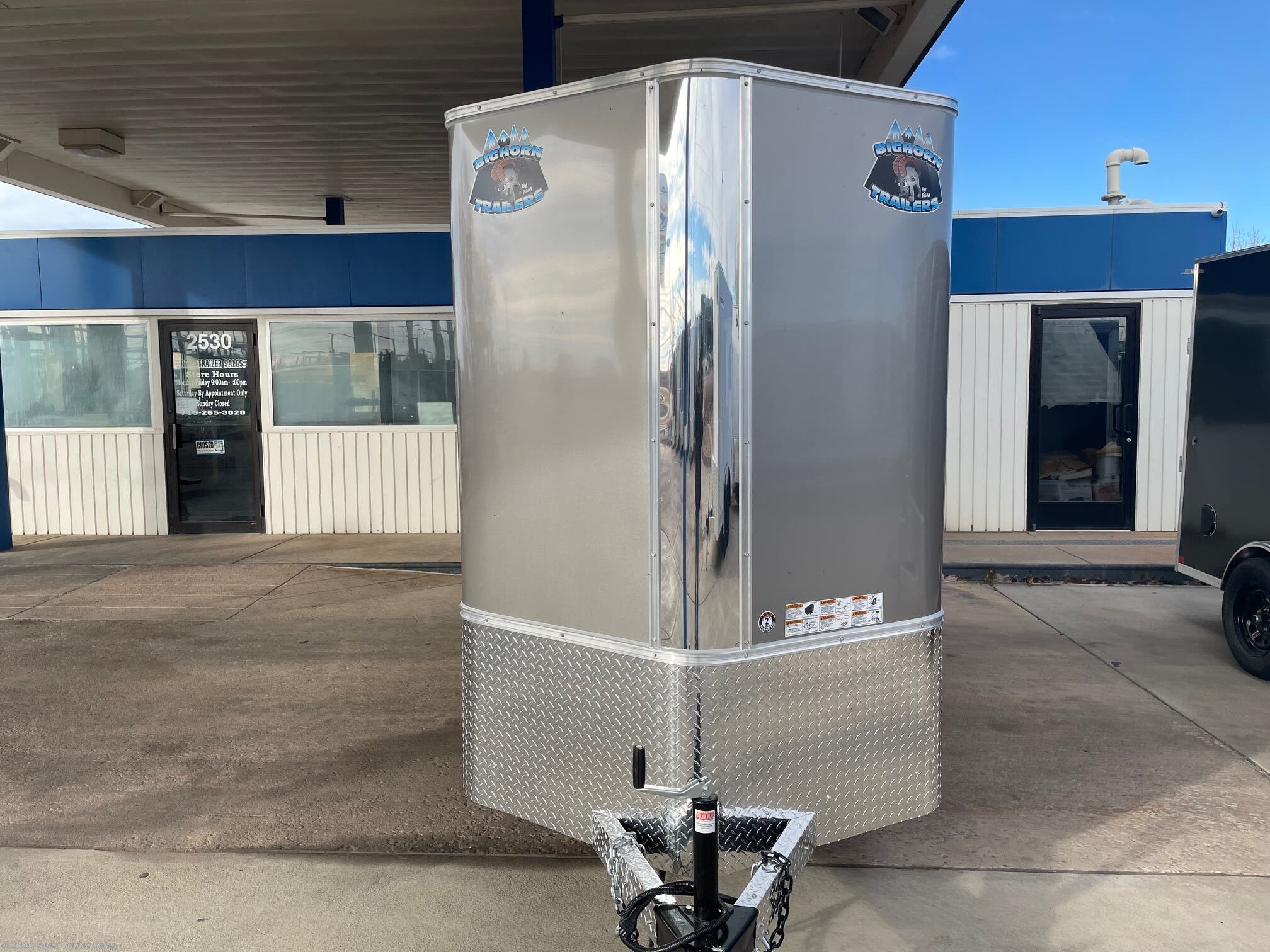 2026 R&M Trailer Mfg 5x10+v-nose Cargo Trailer