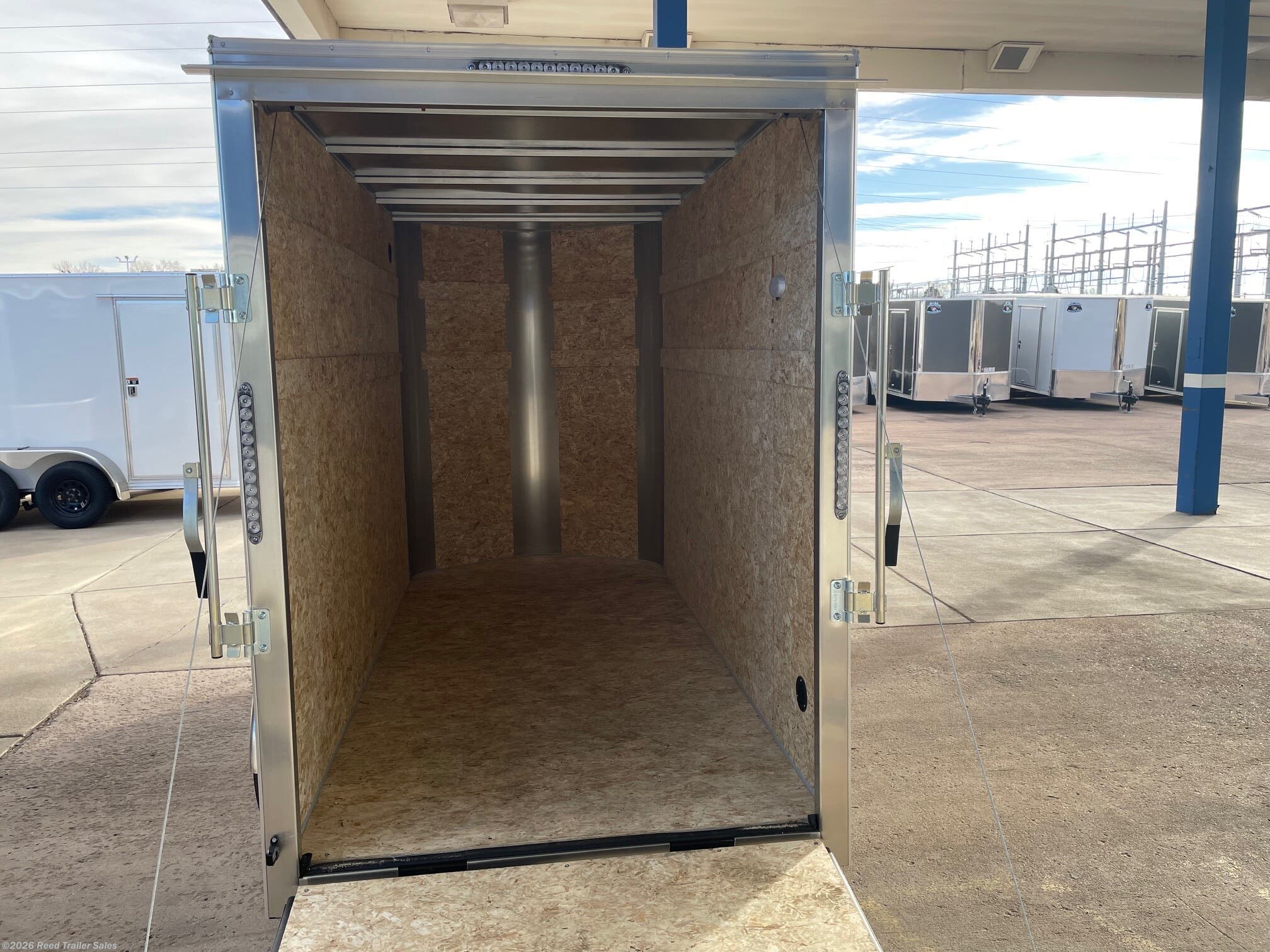 2026 5x10+v-nose Cargo Trailer by R&M Trailer Mfg from Reed Trailer Sales in Colorado Springs, Colorado
