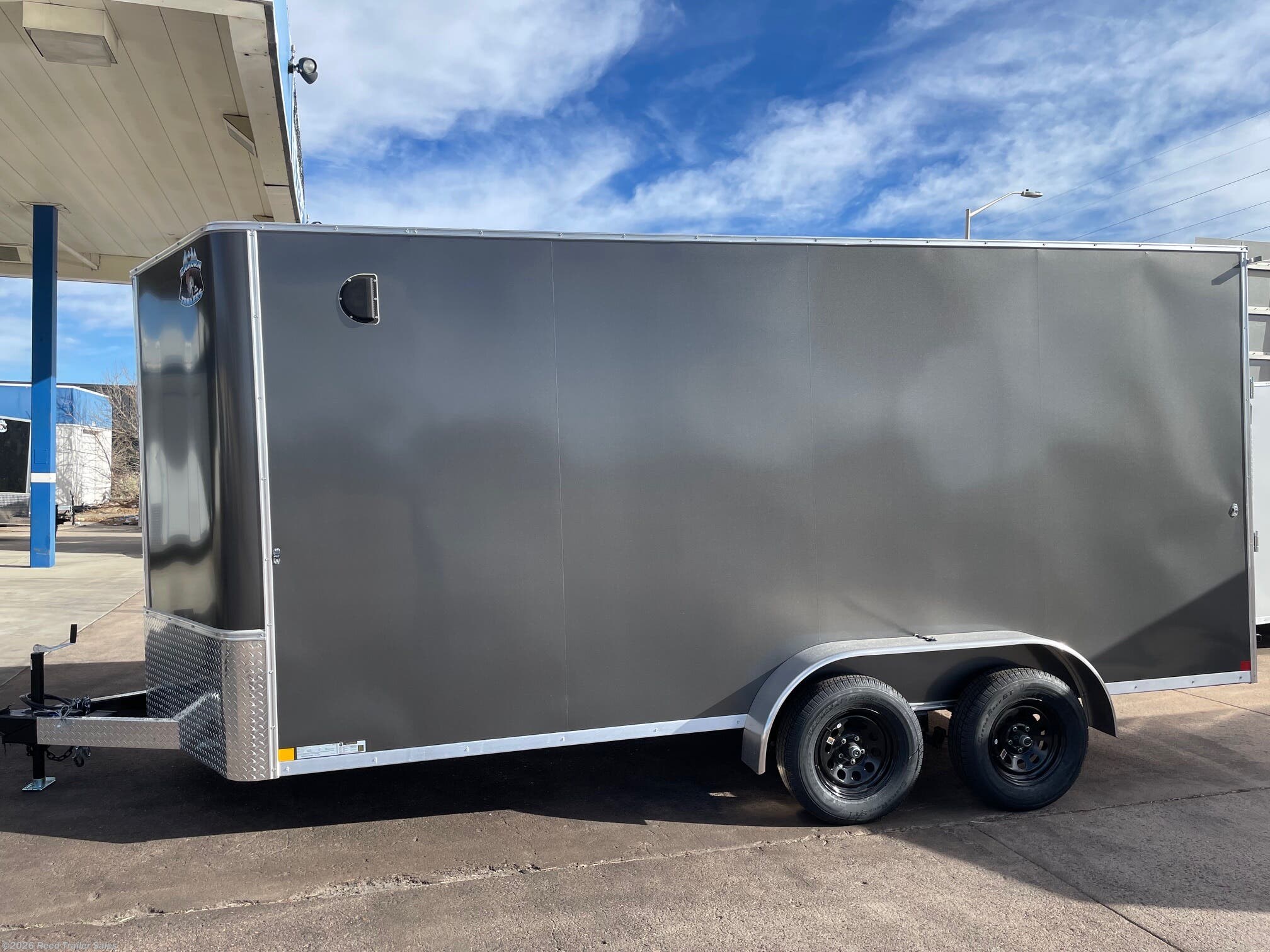 2026 R&M Trailer Mfg 2026 7x16+v-nose (TAS 7' TALL) - New Cargo Trailer for sale by Reed Trailer Sales in Colorado Springs, Colorado