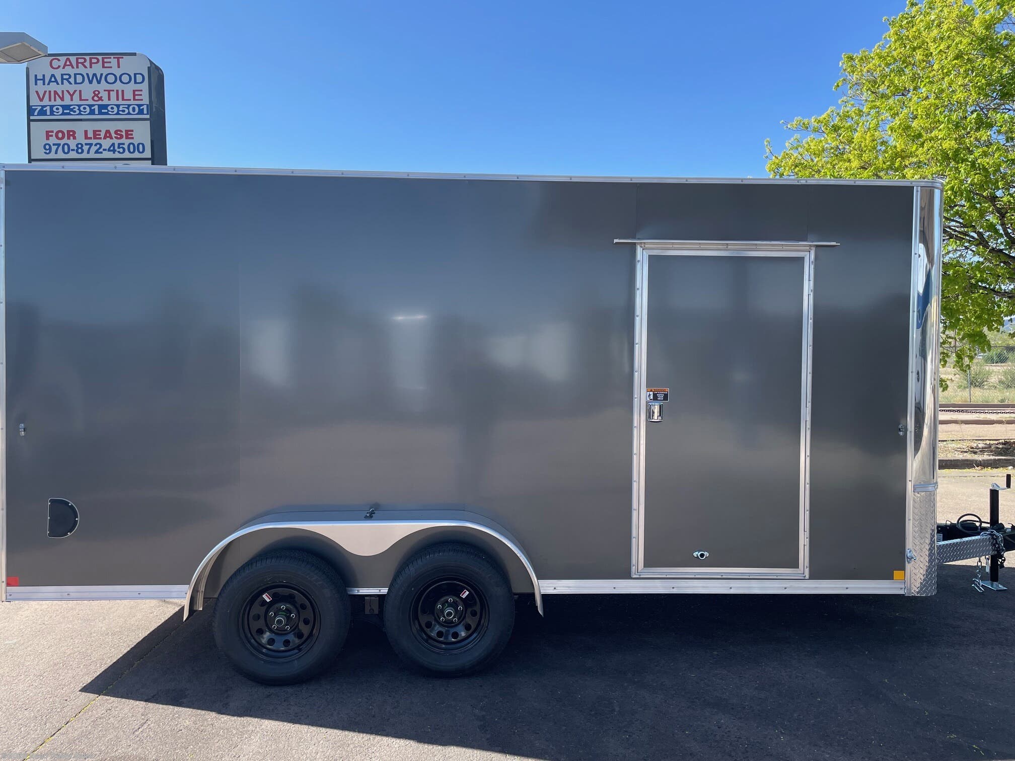 2027 R&M Trailer Mfg 7x16+v-nose (TAC 84) - New Cargo Trailer for sale by Reed Trailer Sales in Colorado Springs, Colorado