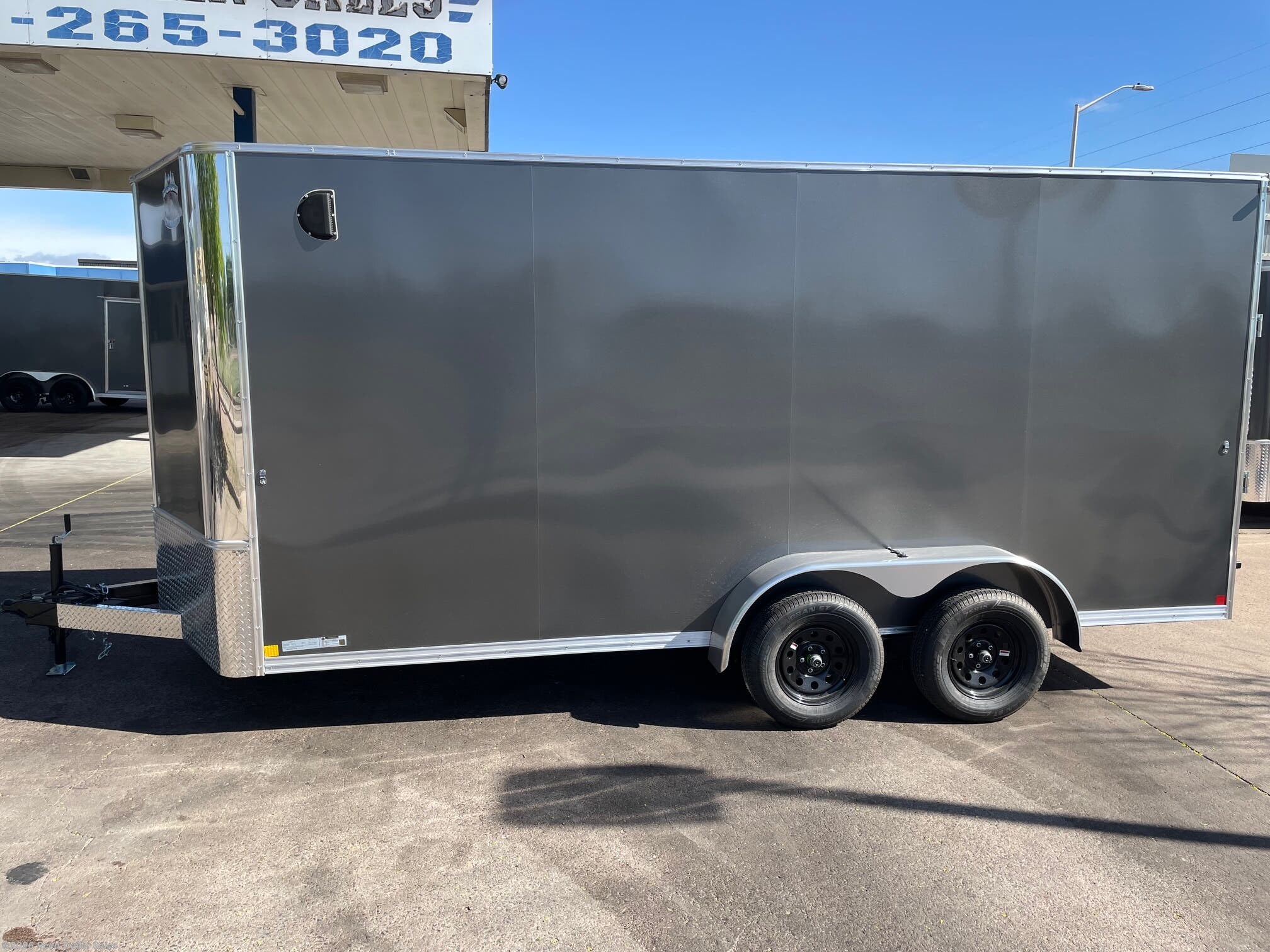 New 2027 R&M Trailer Mfg 7x16+v-nose (TAC 84) available in Colorado Springs, Colorado